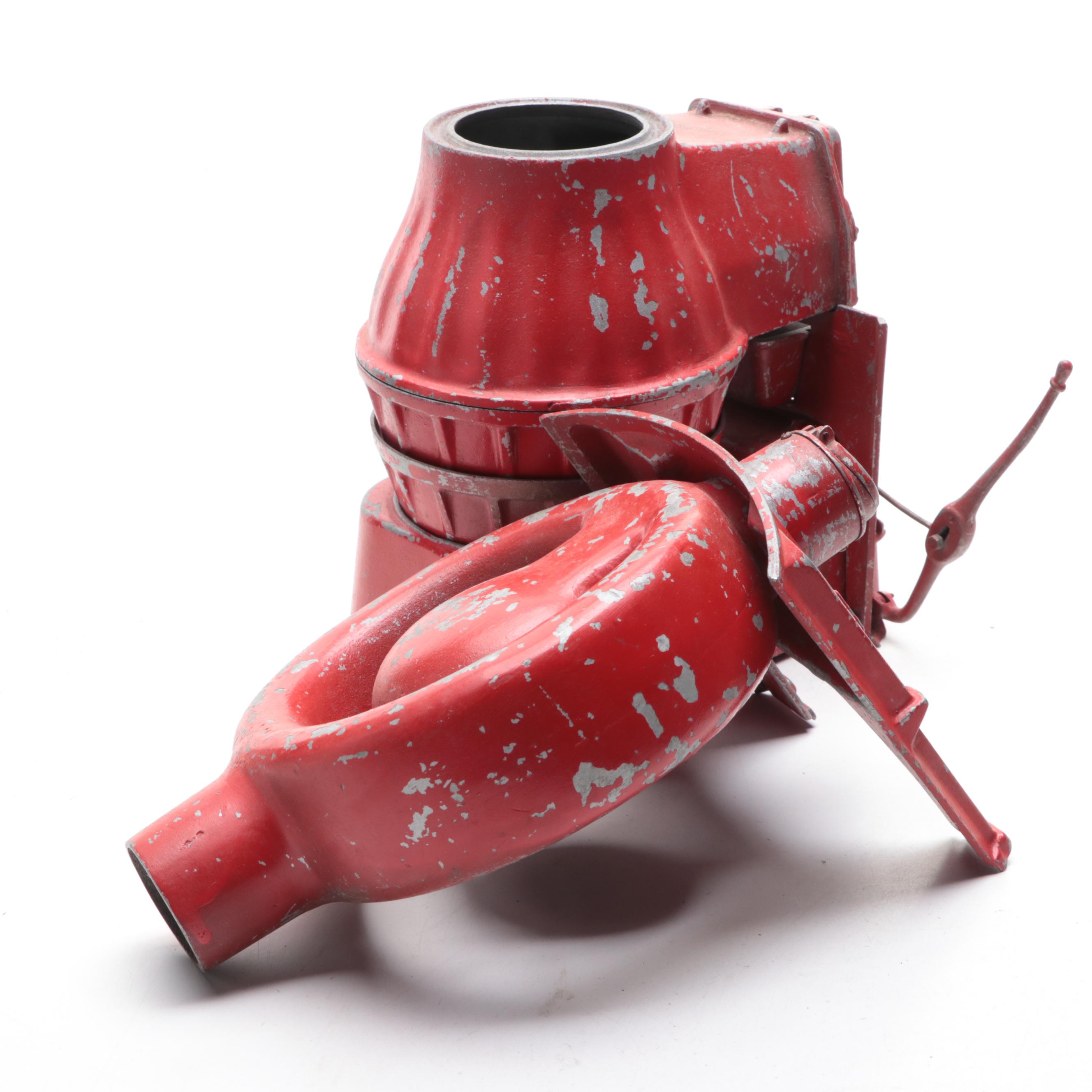 Moncrief Red Salesman Sample Boiler Furnace with Case, Early 20th Century