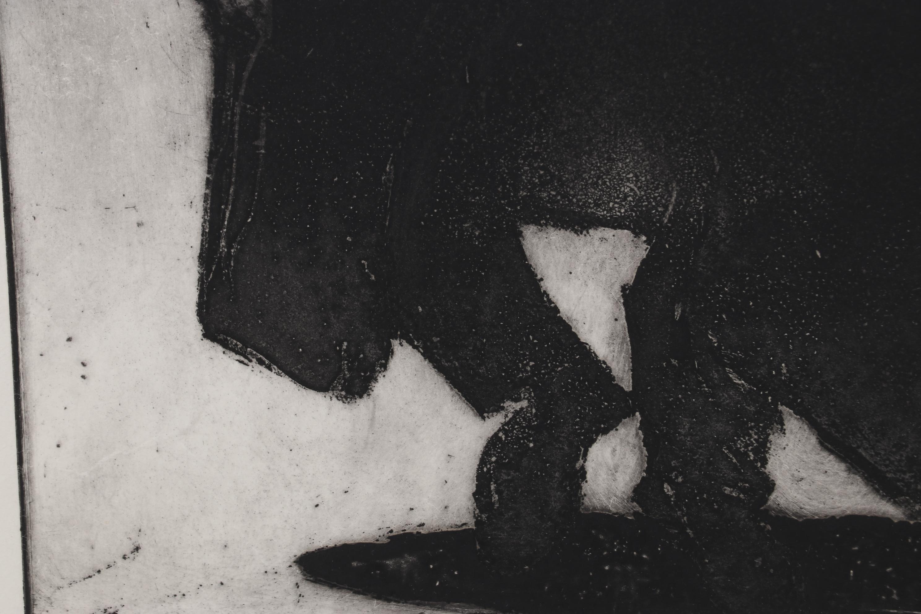 Sidney Chafetz Etching With Aquatint "To the Barricades," Circa 1968