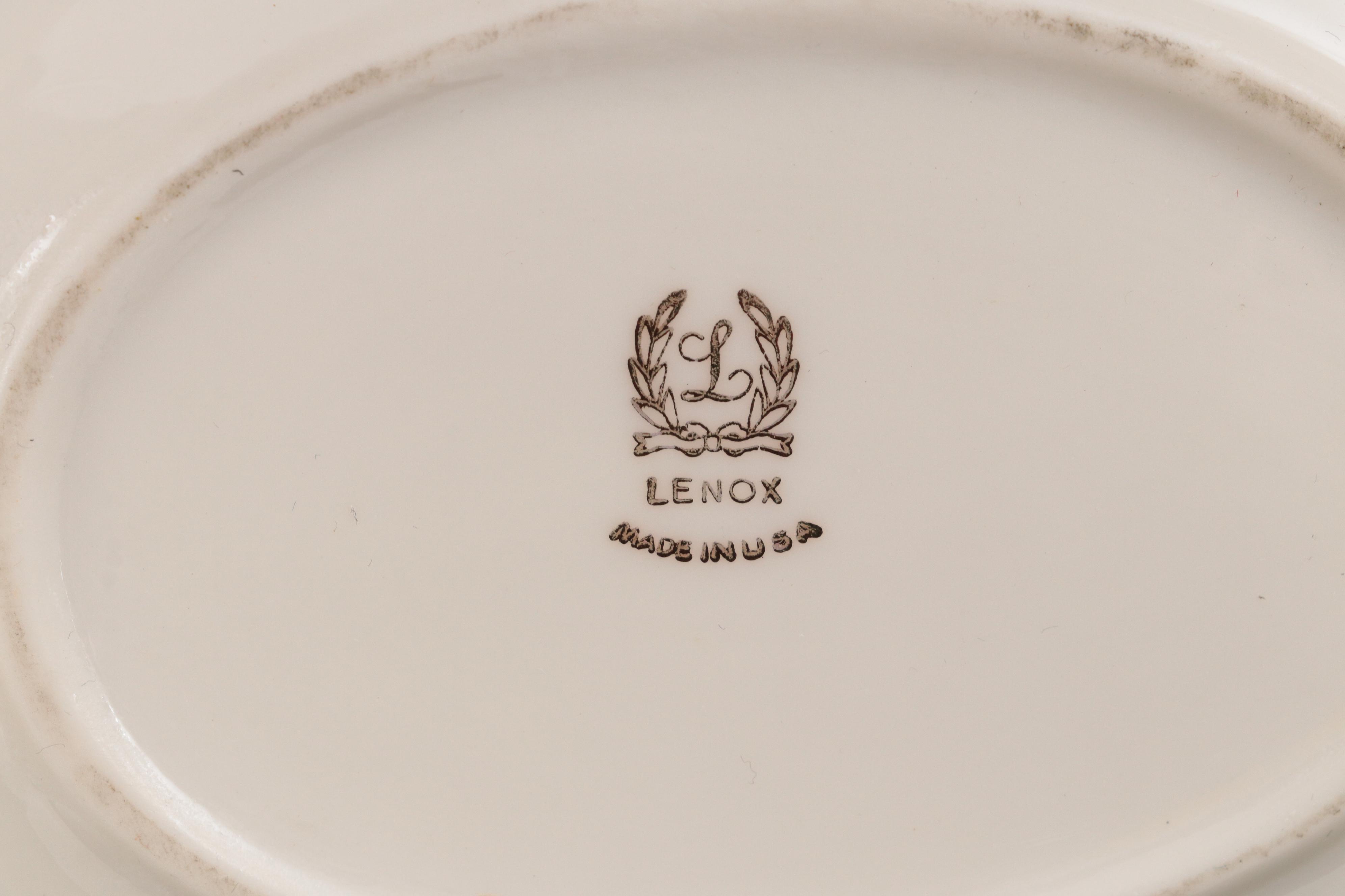 Lenox Bone China Vases and Figurines, Mid to Late 20th Century