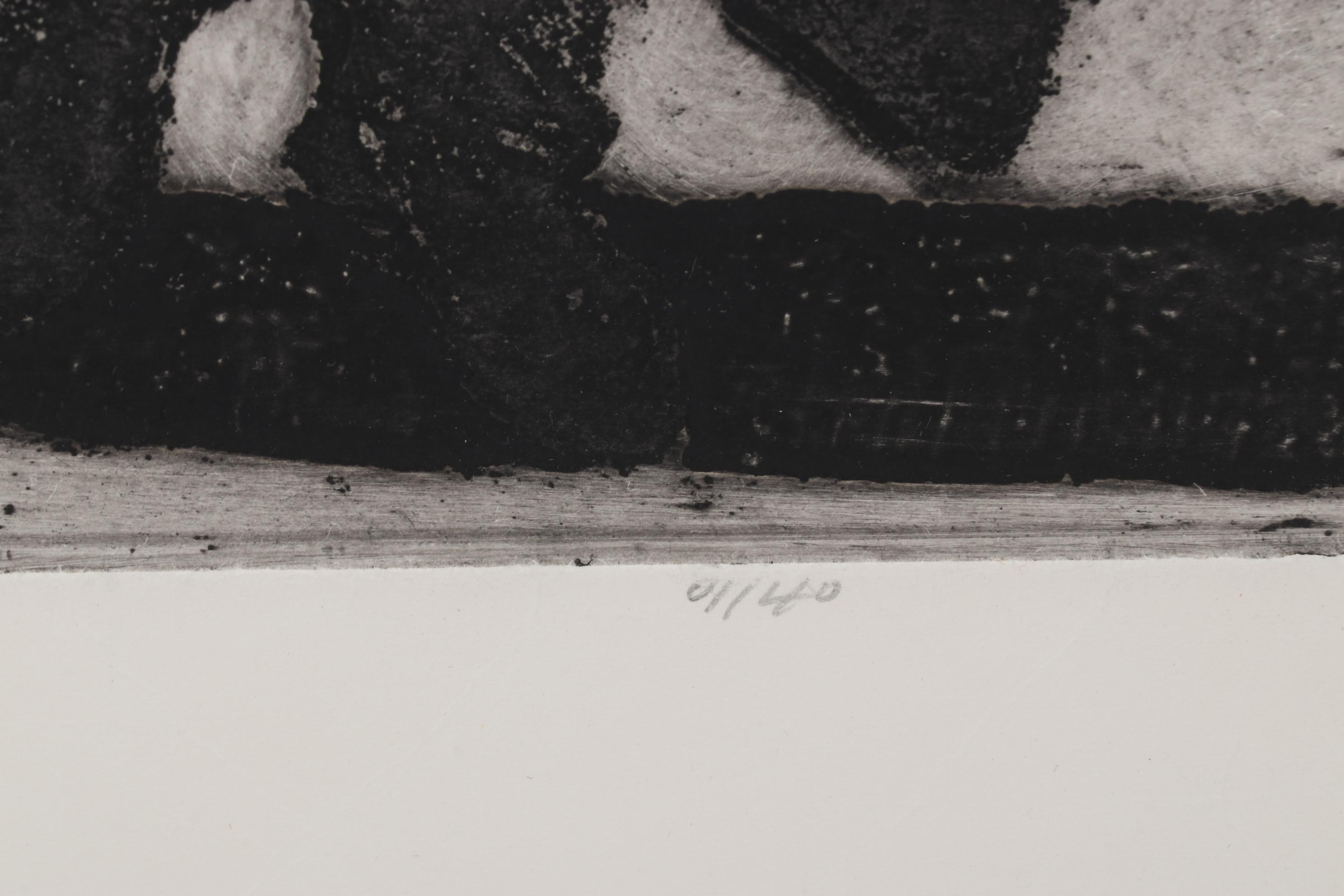 Sidney Chafetz Etching With Aquatint "To the Barricades," Circa 1968