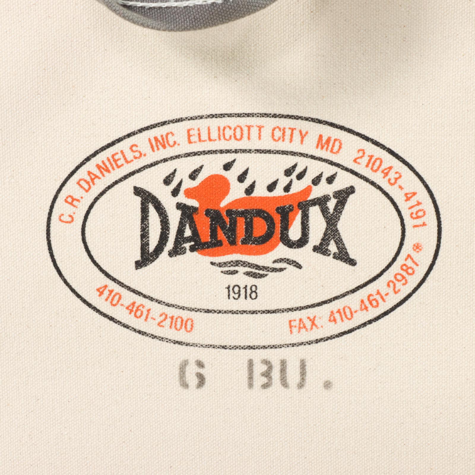 Five Restoration Hardware Dandux Canvas and Wheeled Laundry Carts