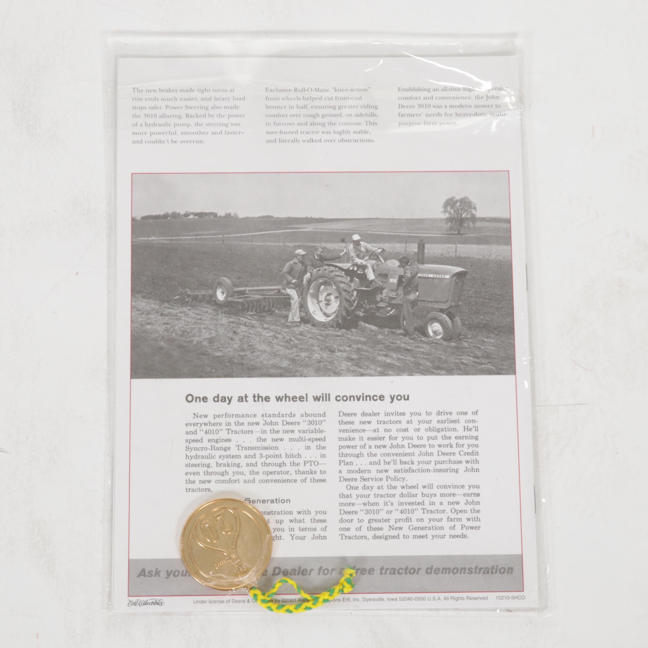 Ertl John Deere Diecast Tractors, Machinery, Farm Implements and More