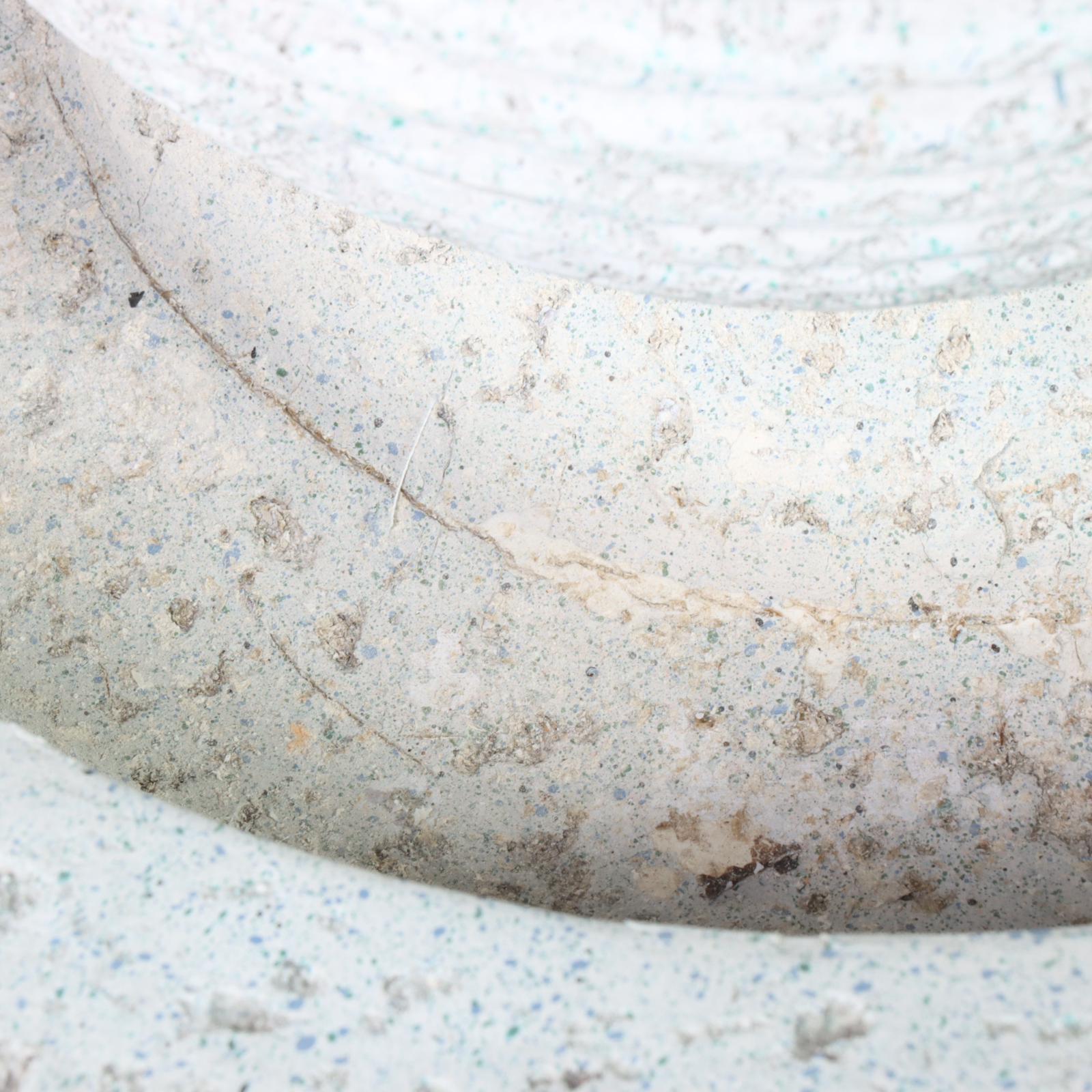 Modernist Style Cast Concrete Water Fountain