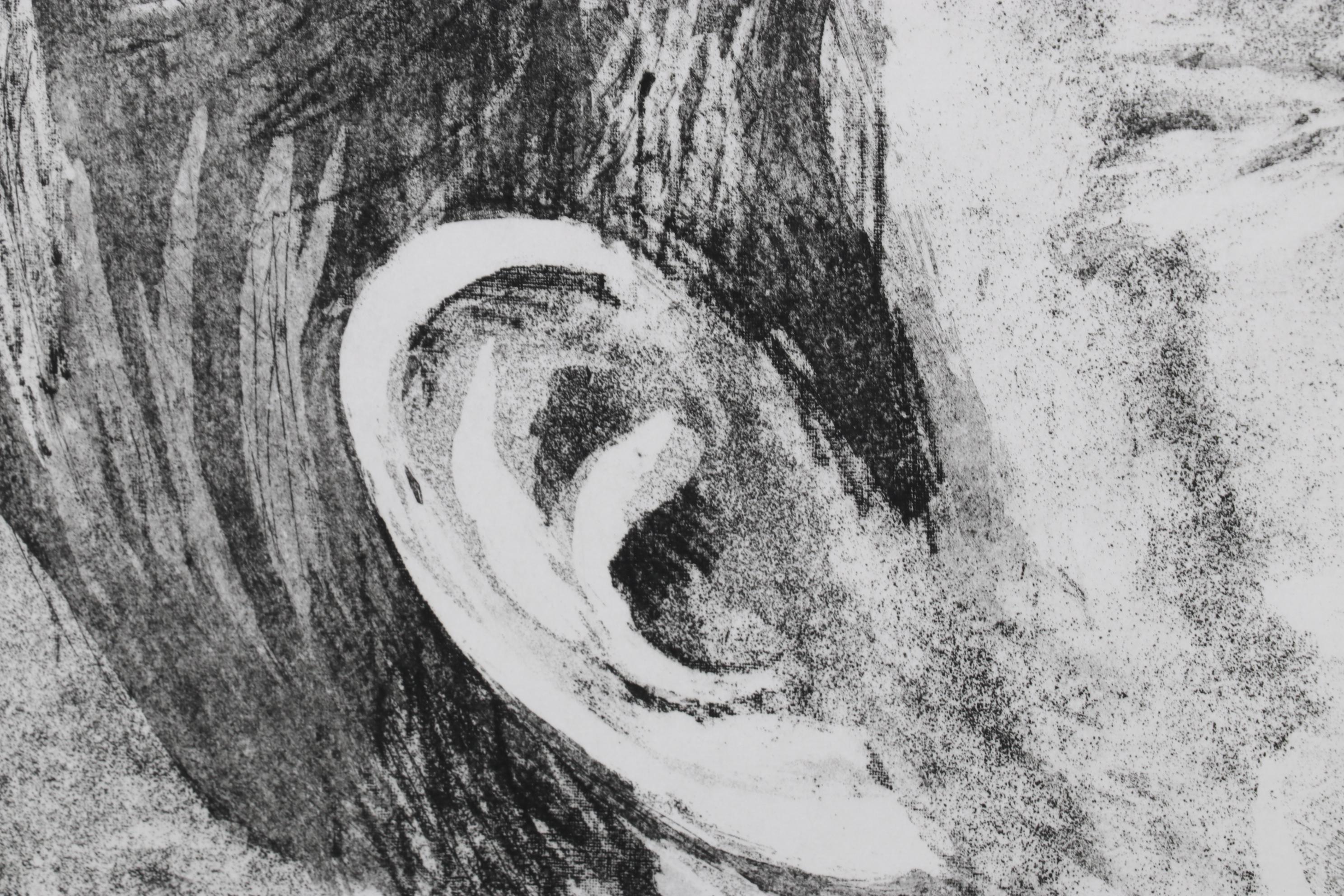 Sidney Chafetz Etching With Aquatint "John Updike," 1981