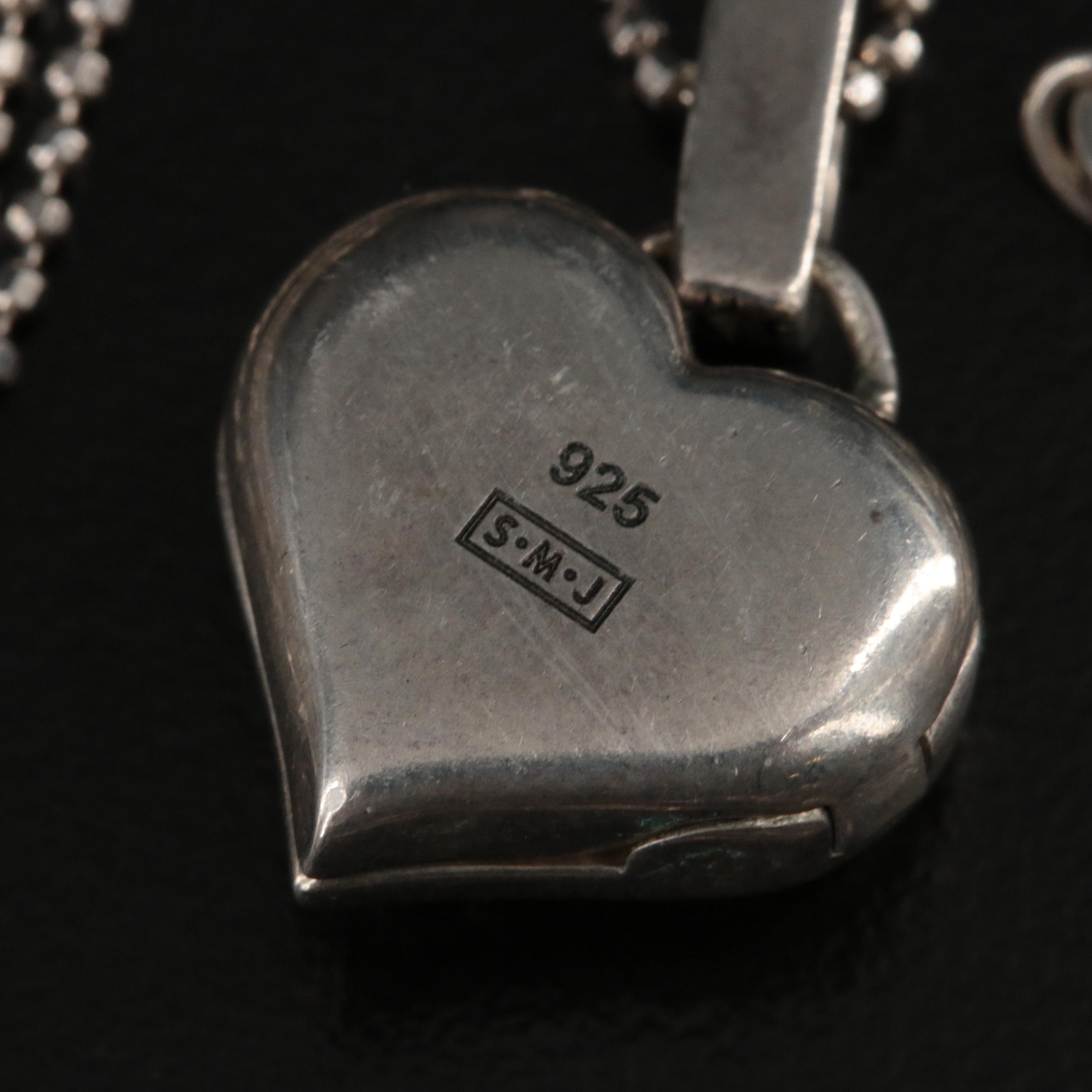 Necklaces Including Chai, Cross, Figural, Hearts and Floral