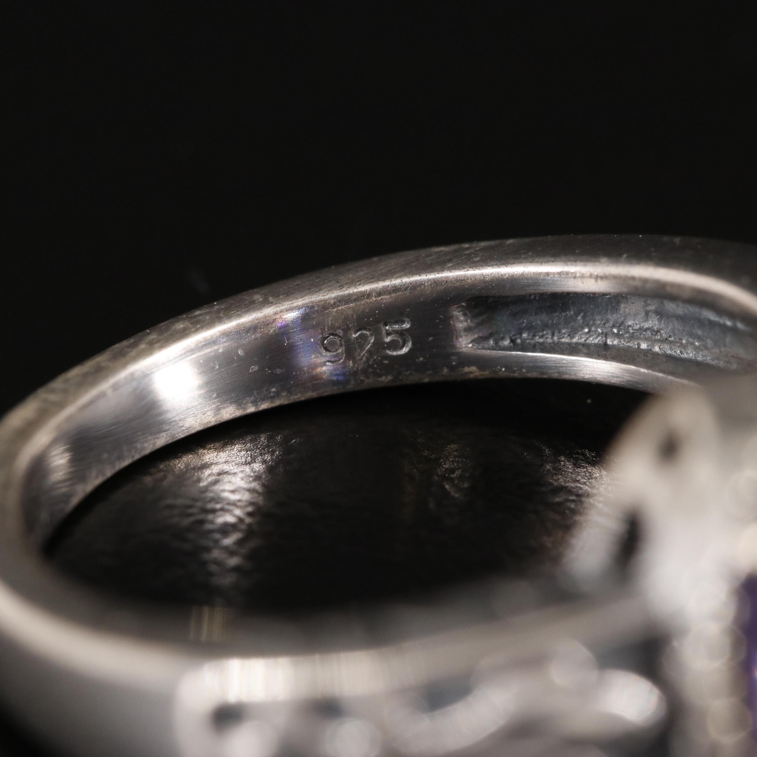 Sterling Amethyst Ring