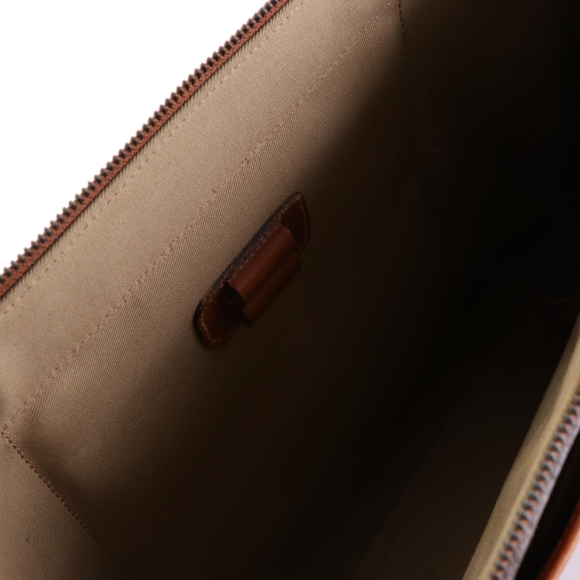 Ghurka by Marley Hodgson The Expediter Briefcase in Canvas and Leather