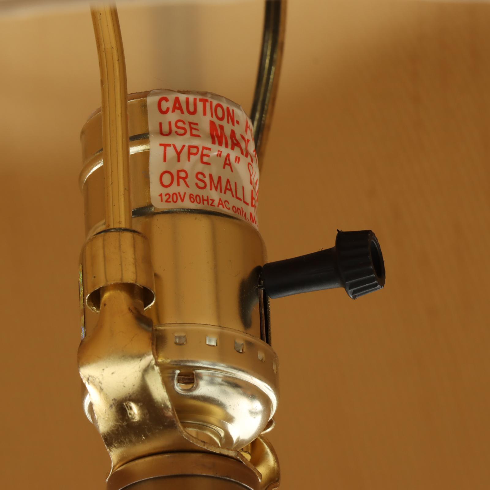 Satin Brass Finish Swing Arm Floor Lamp