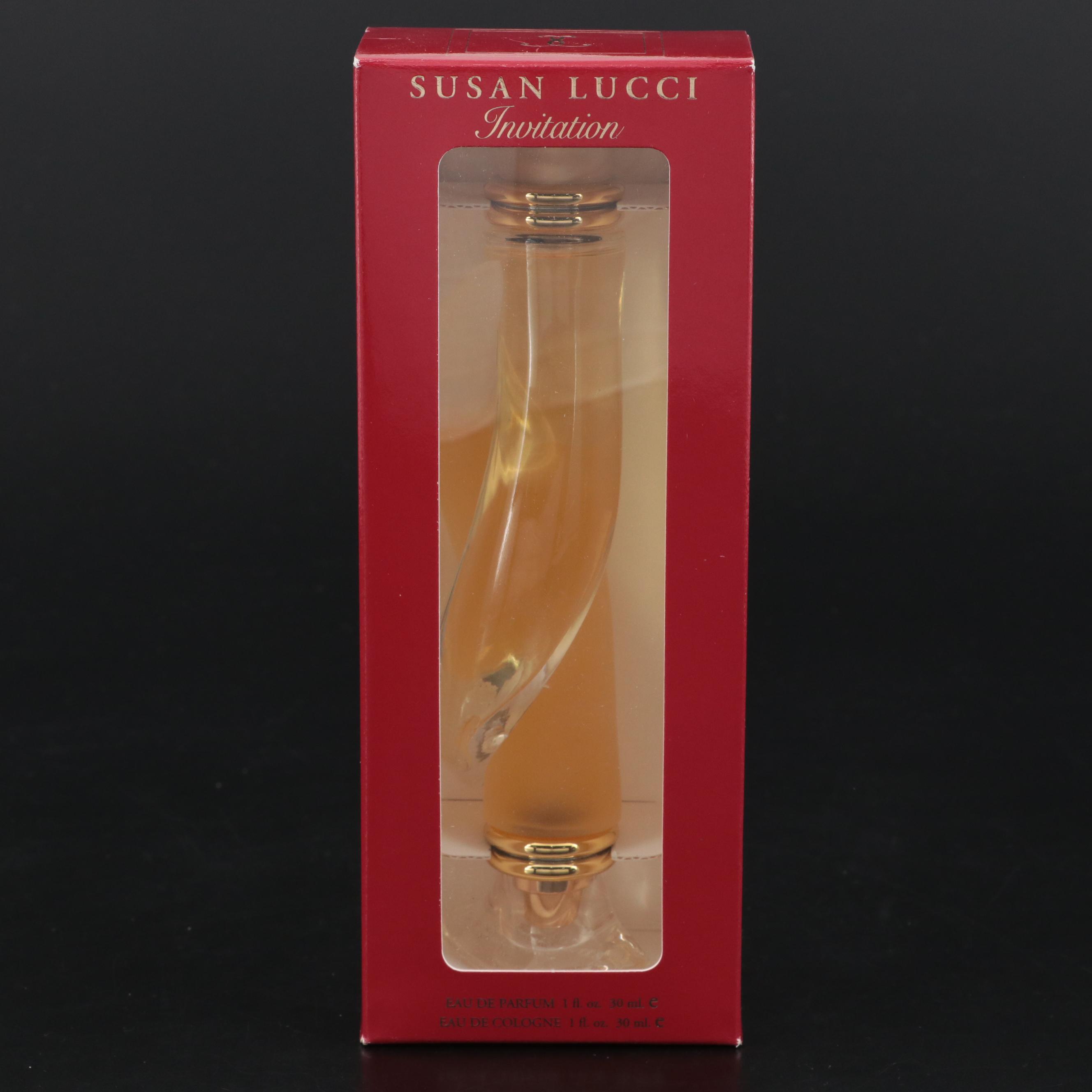Susan Lucci "Invitation" Eau de Parfum with Signed Box