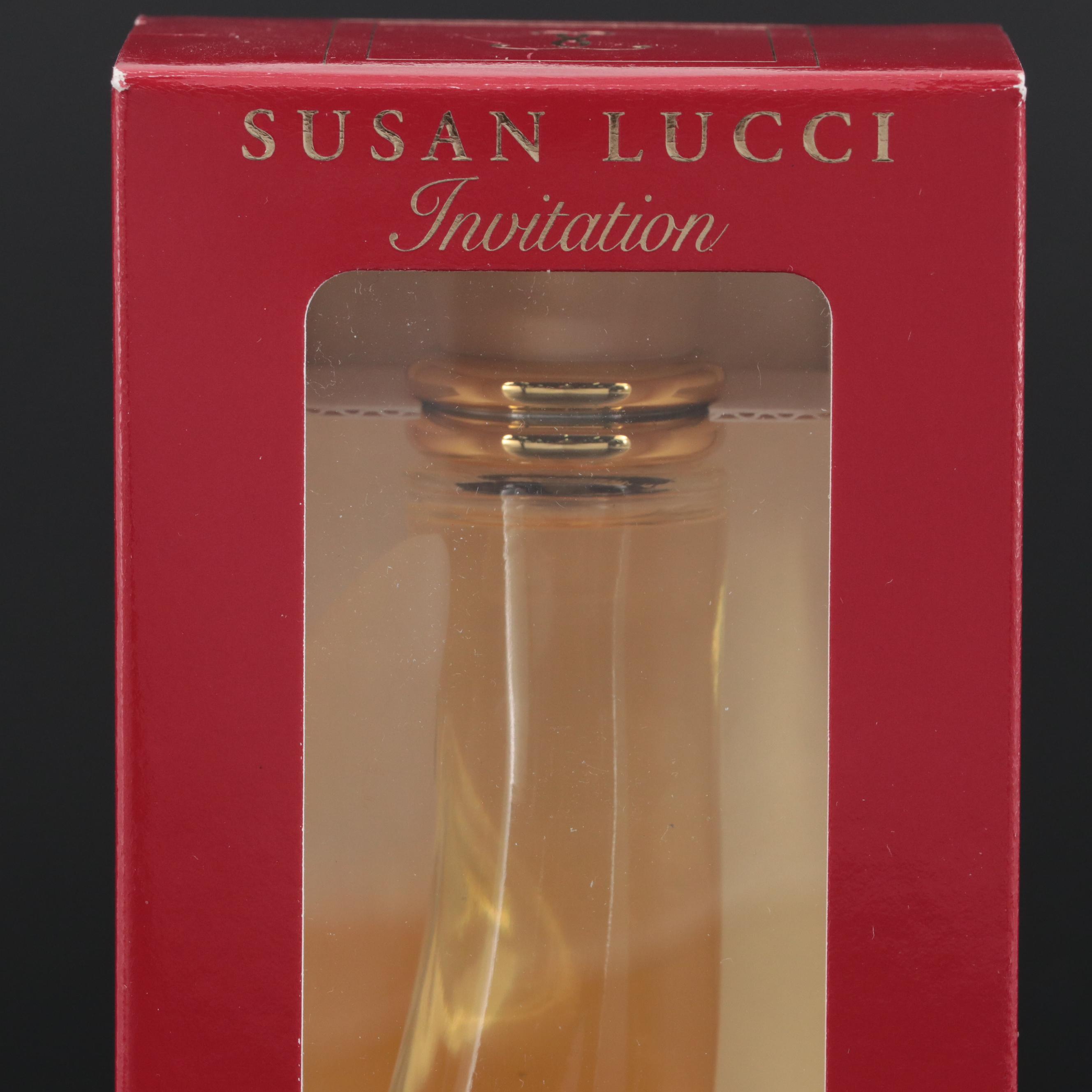 Susan Lucci "Invitation" Eau de Parfum with Signed Box