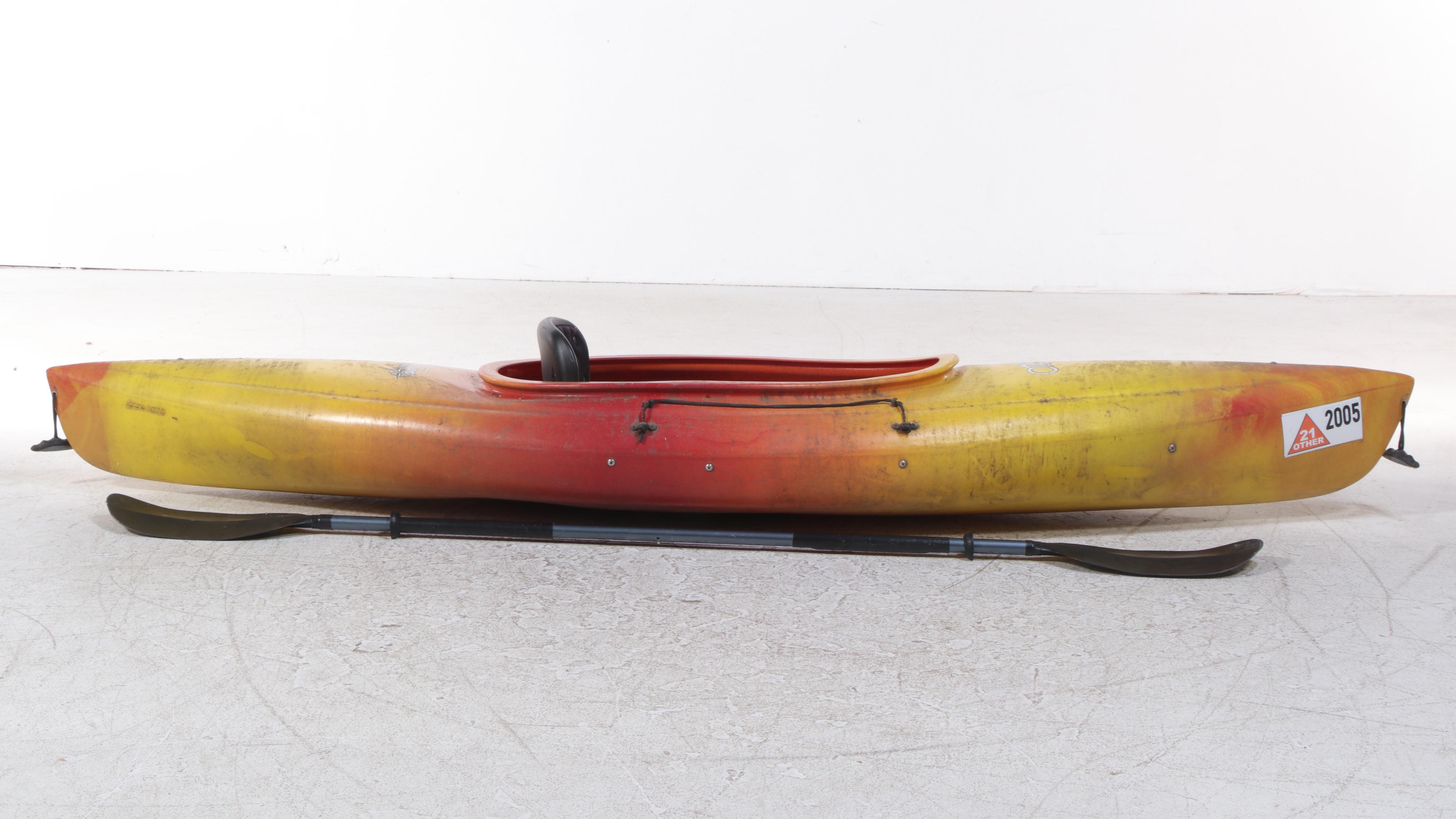 Old Town Guide Otter XT Kayak With Sevylor Pro Paddle