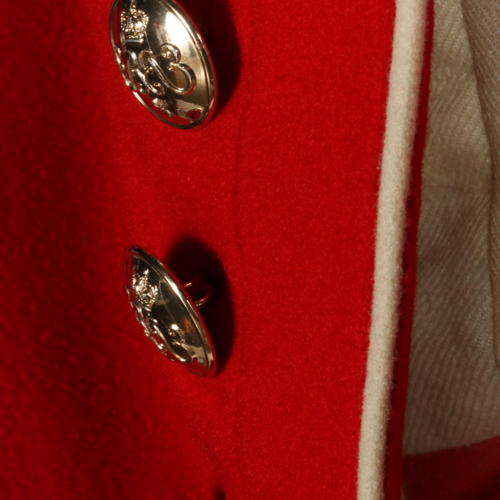 British Army Grenadier Guards Scarlet Dress Uniform Tunic Jacket, 1990s