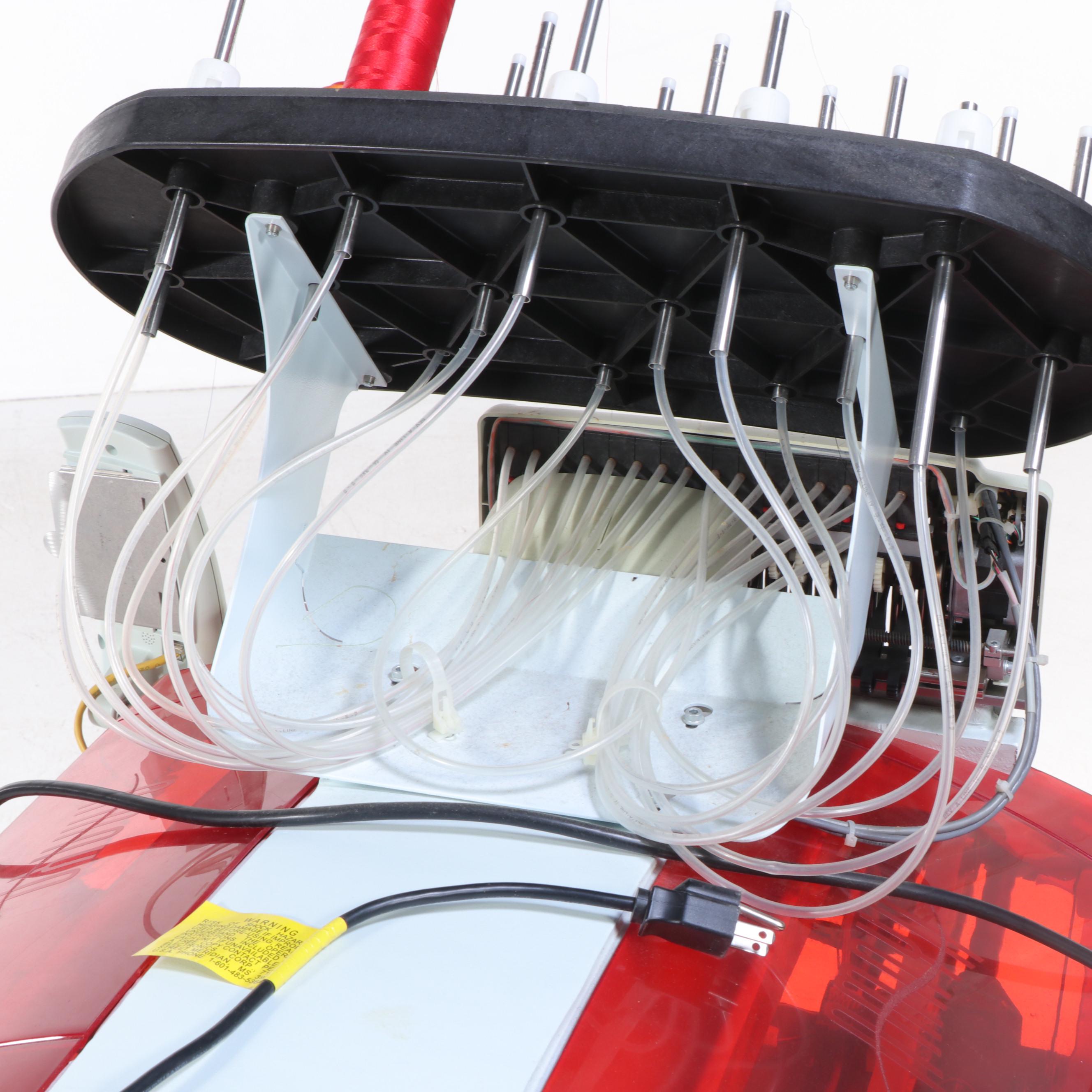 Melco Amaya XT 16-Needle Embroidery Machine