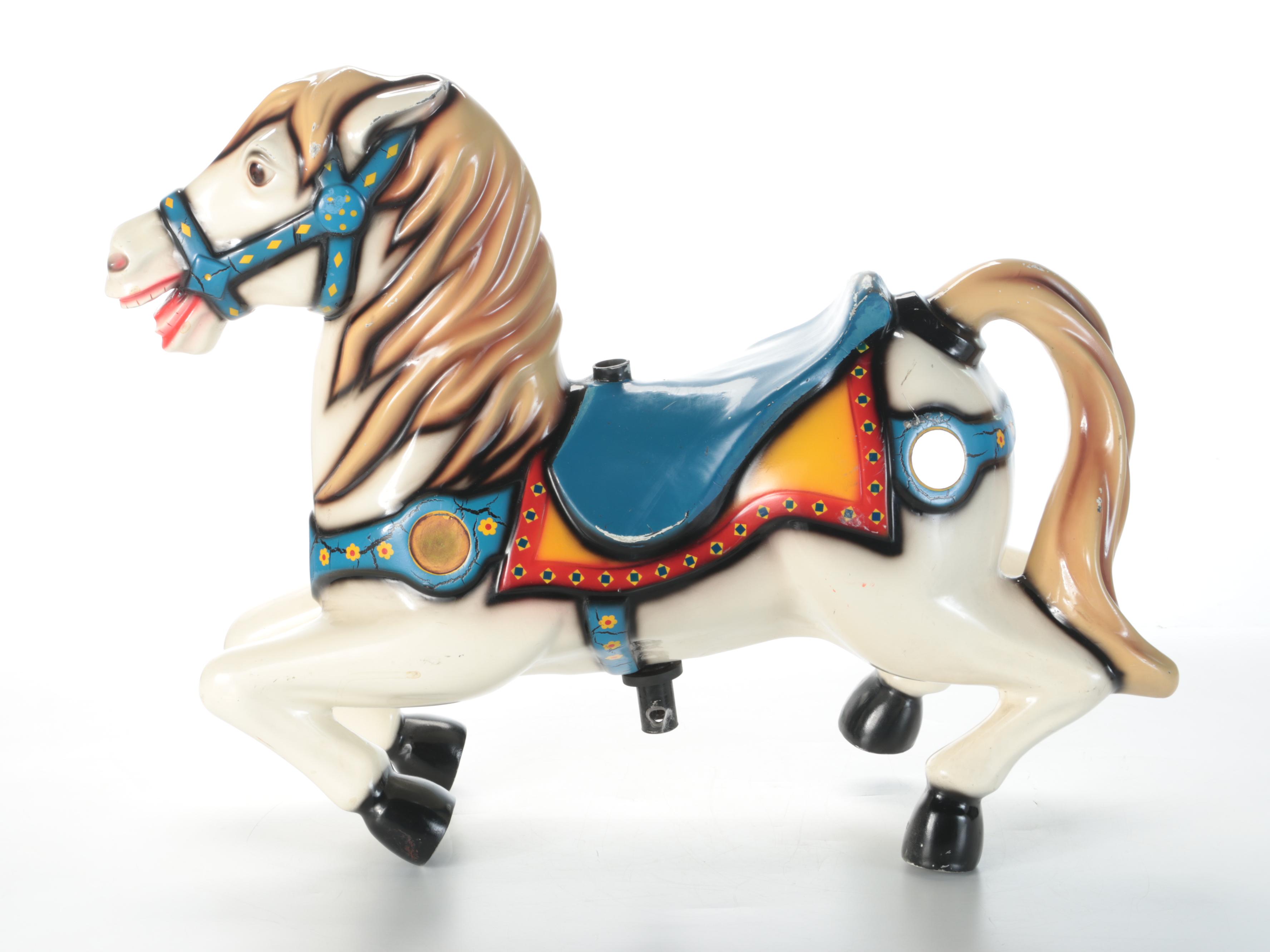 Ride-On Carousel Pony