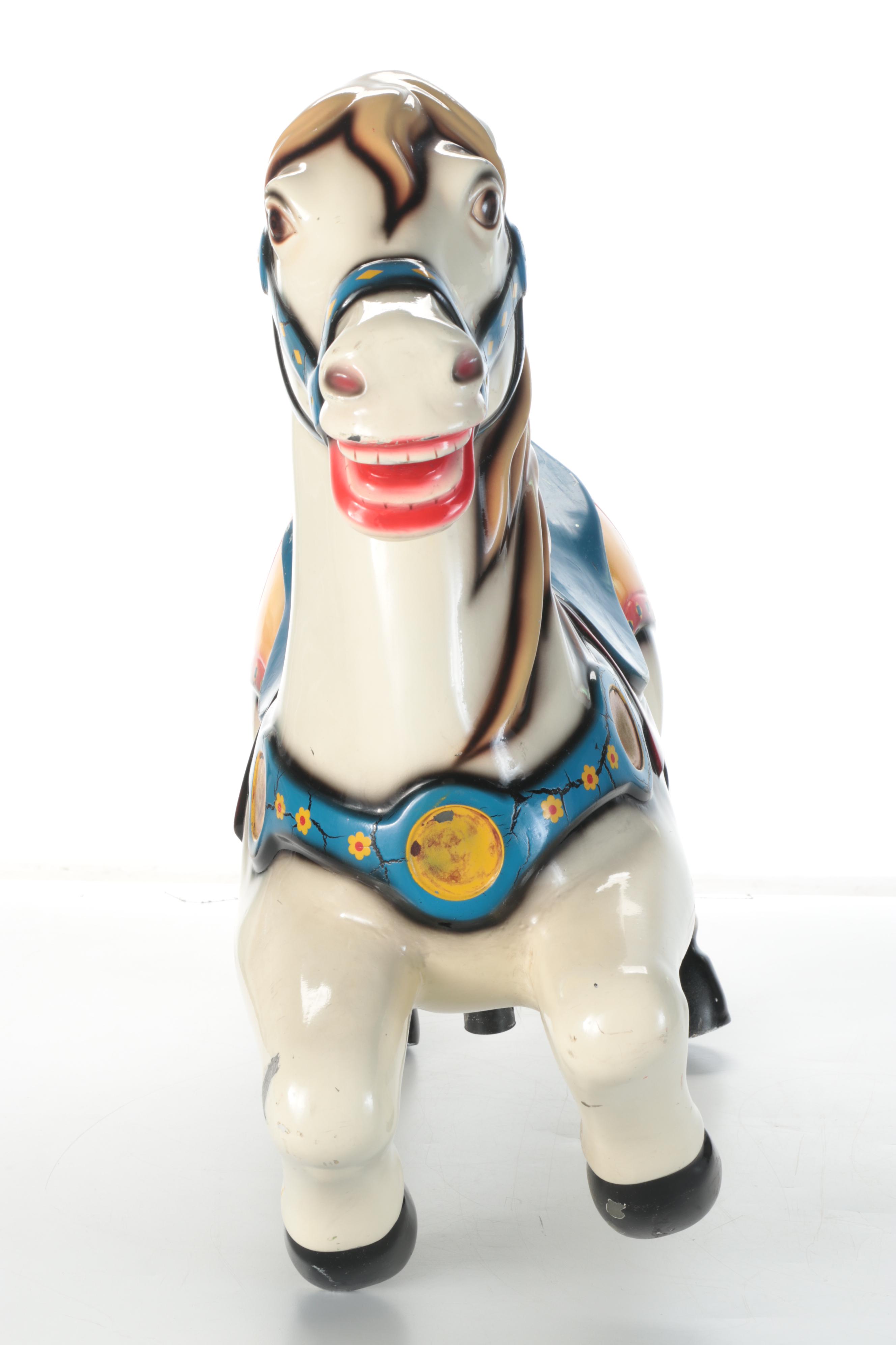 Ride-On Carousel Pony