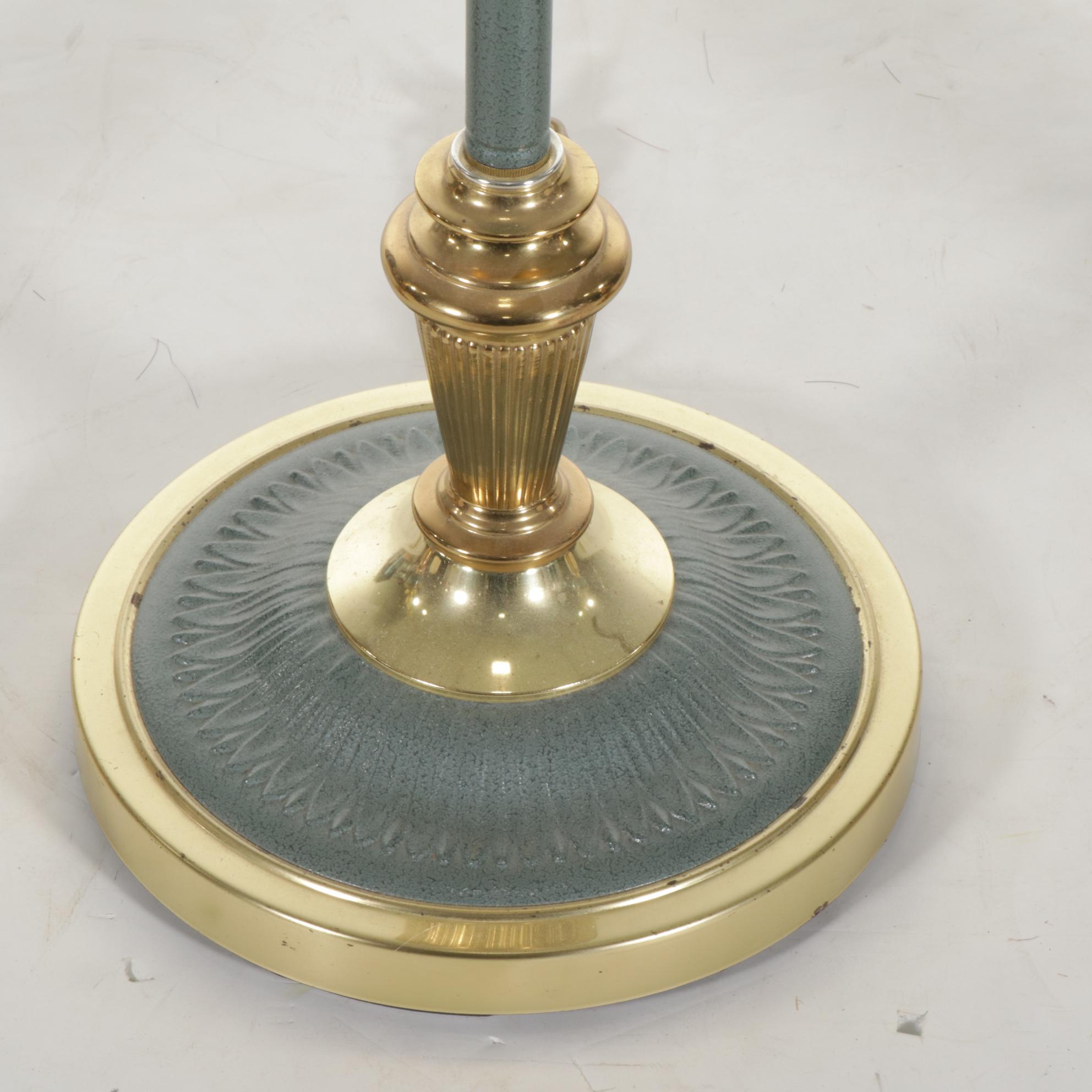 Alsy Swing Arm Floor Lamp with Pair of Table Lamps