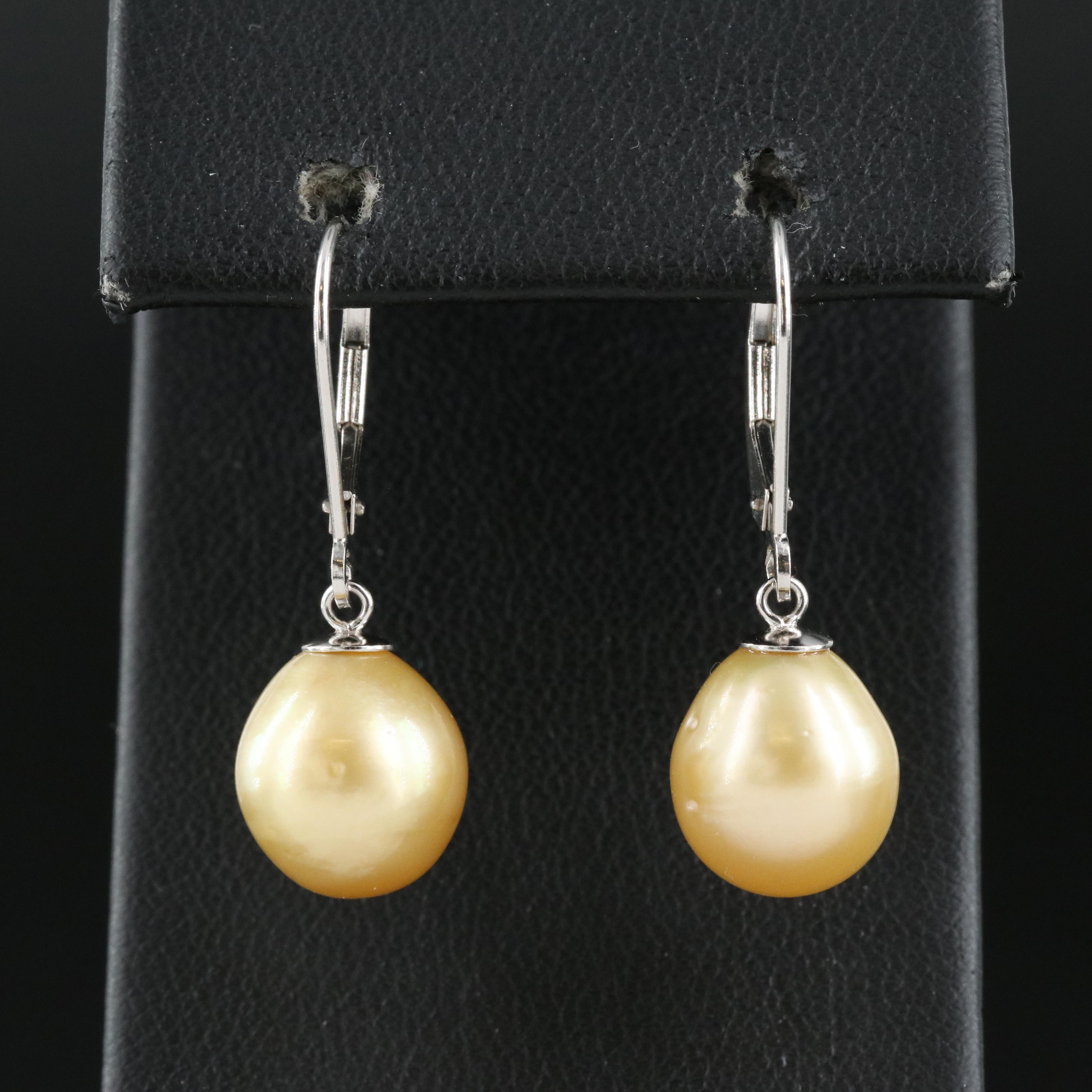 14K Pearl Earrings