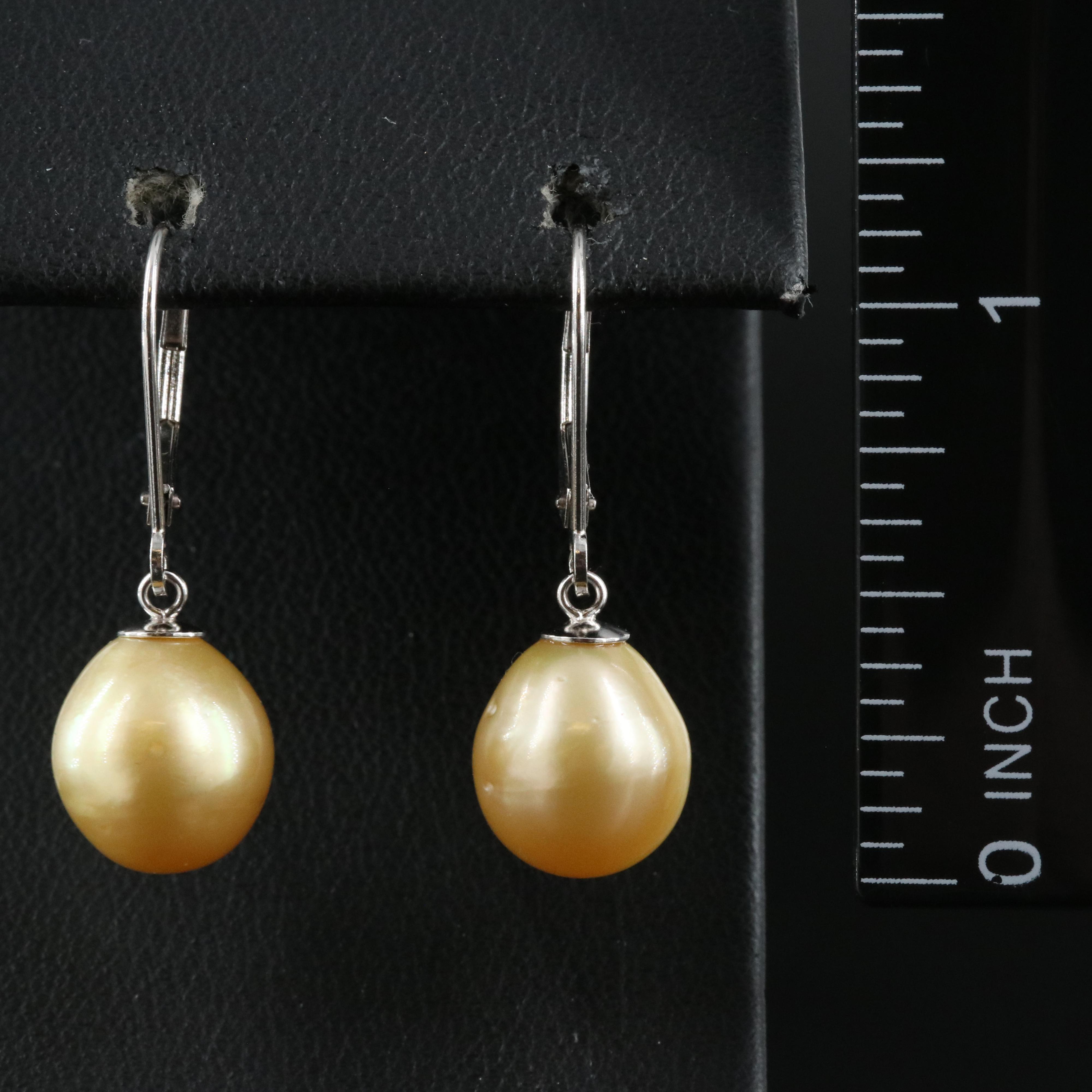 14K Pearl Earrings