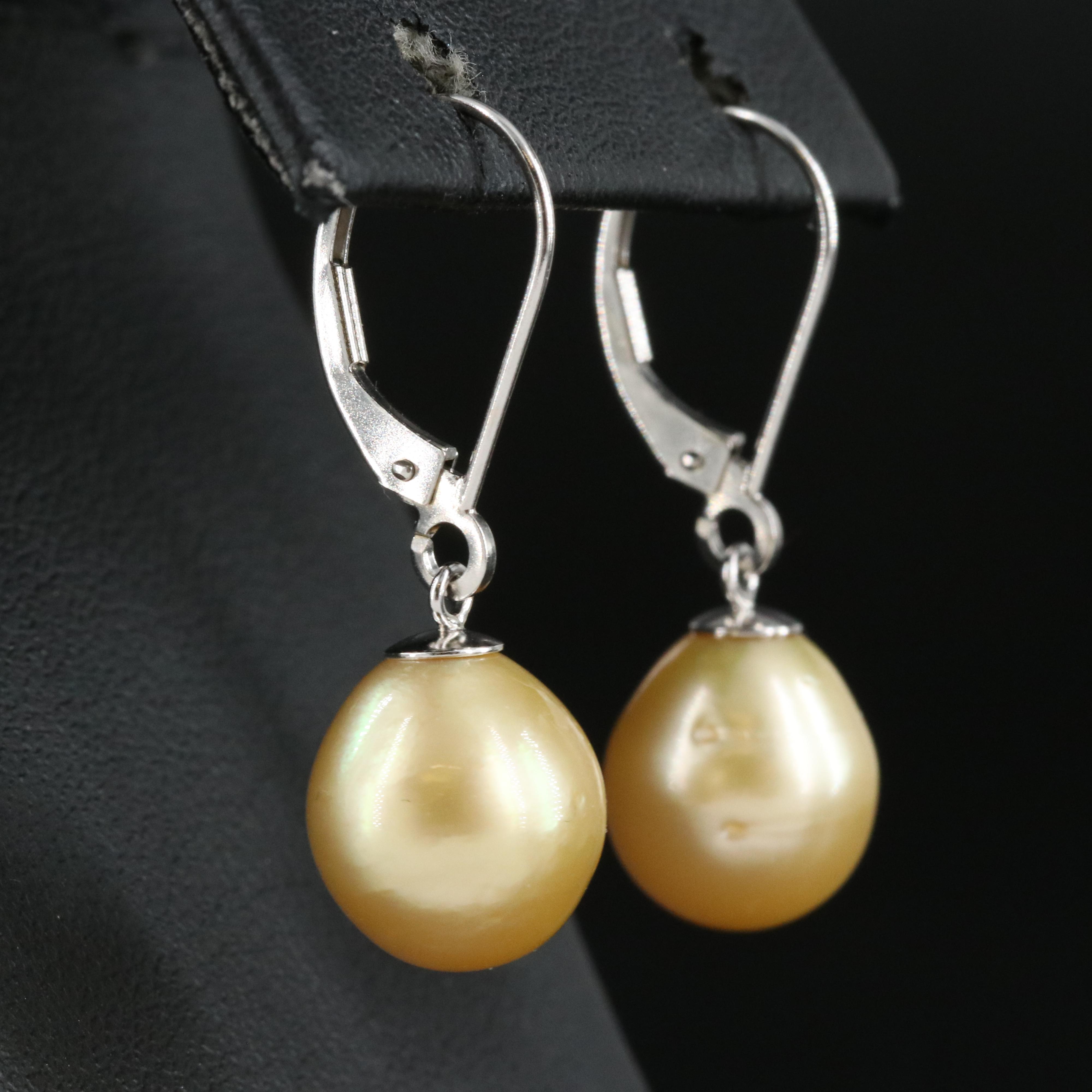14K Pearl Earrings