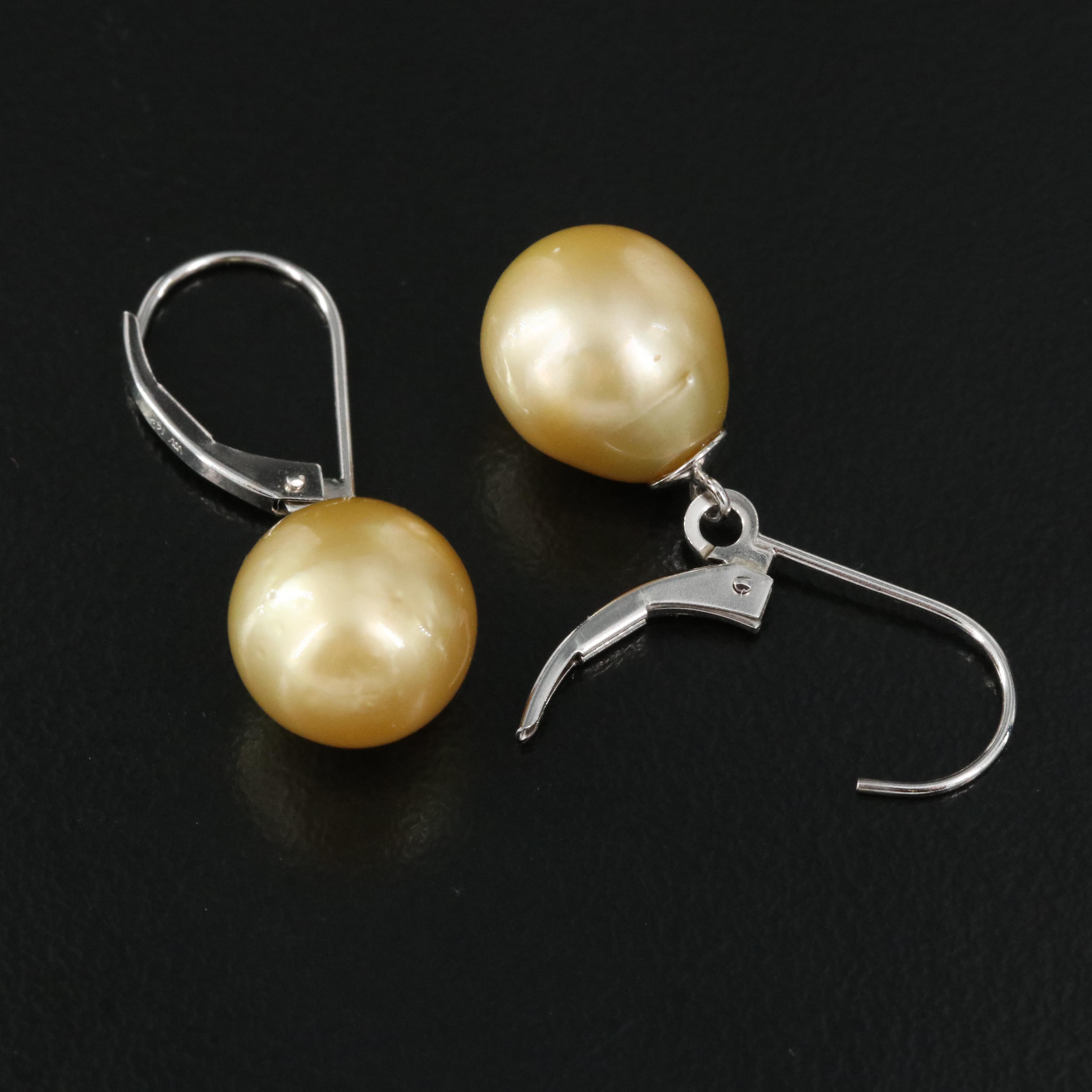 14K Pearl Earrings