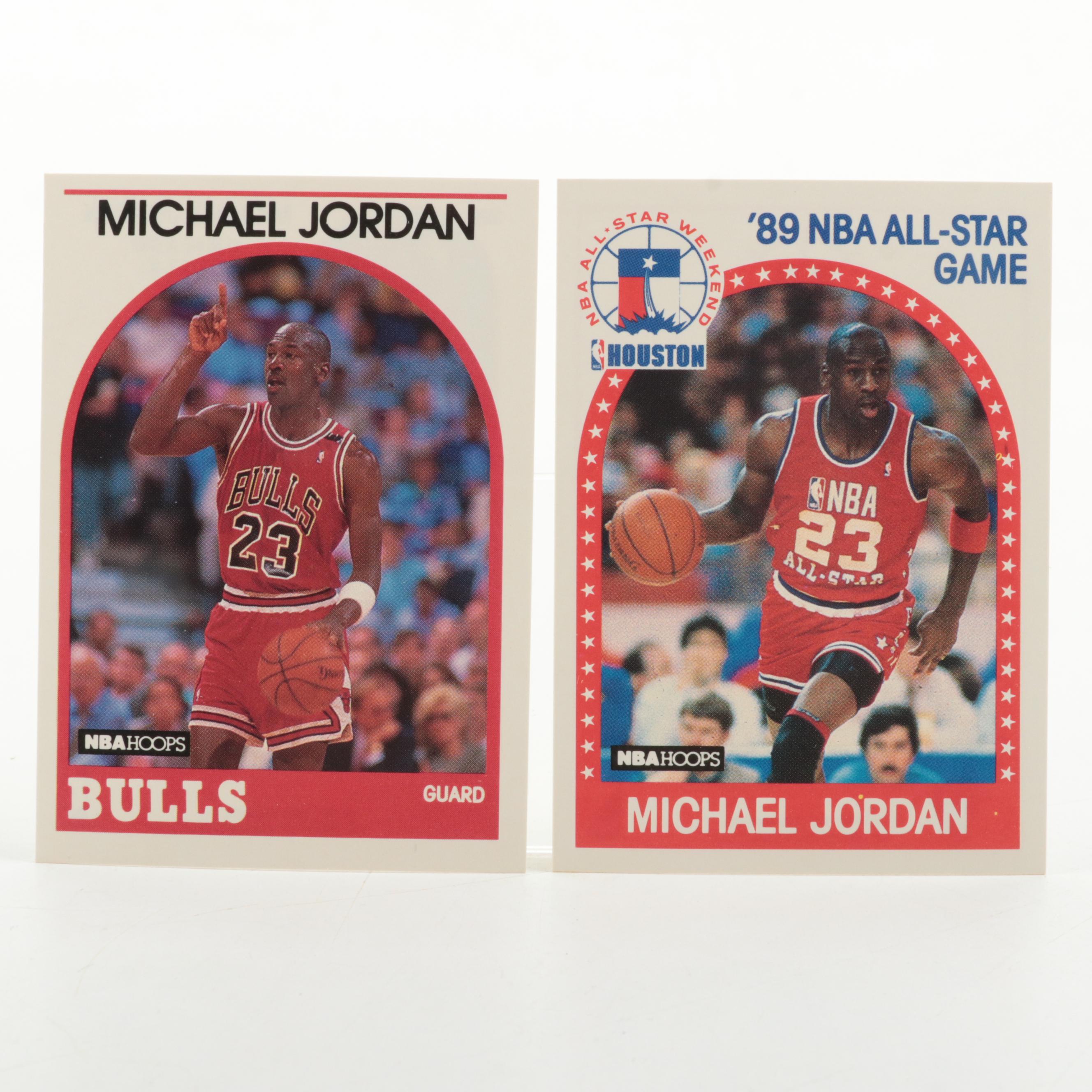 1989 NBA Hoops and 1993 Skybox Basketball Cards Sets with Jordan, More