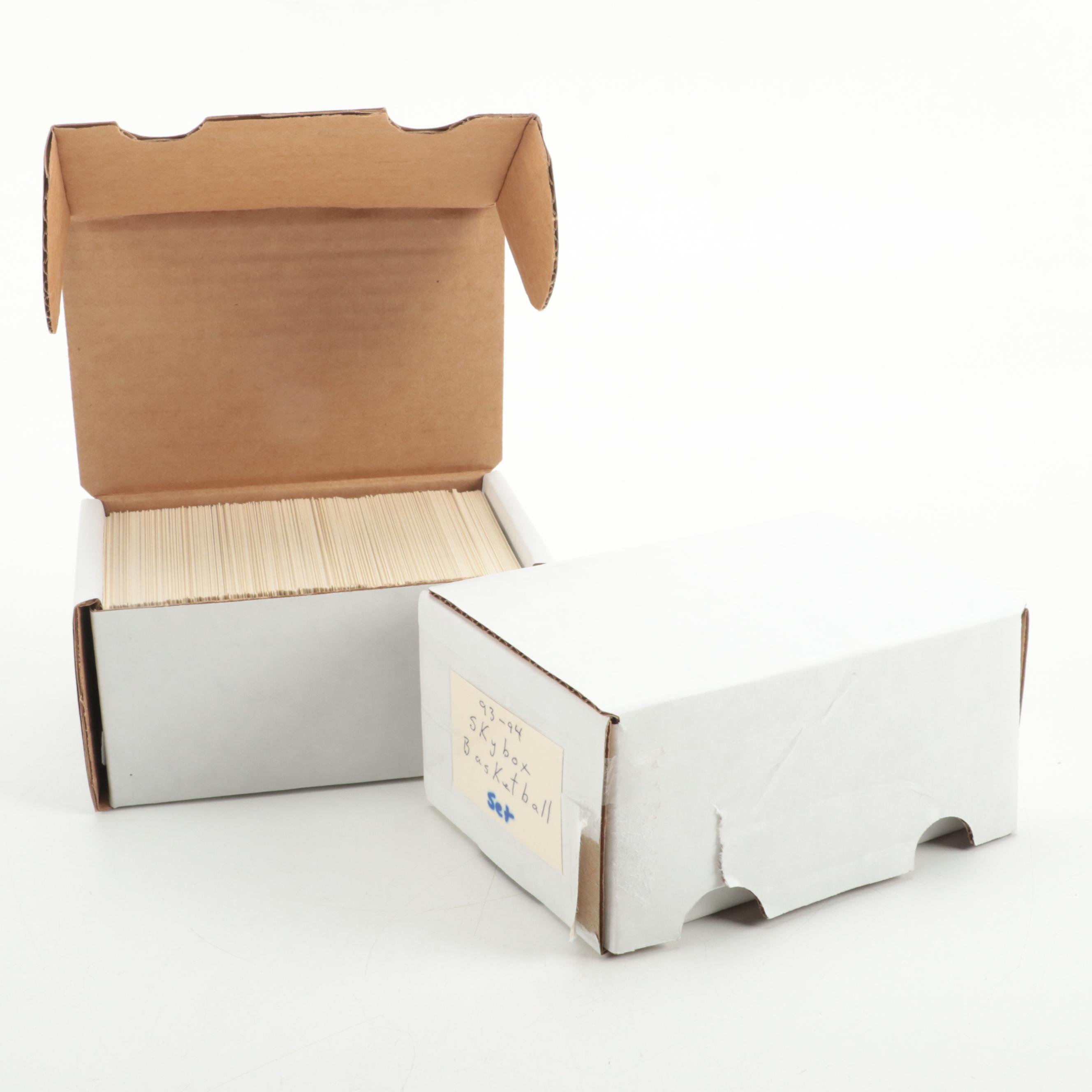 1989 NBA Hoops and 1993 Skybox Basketball Cards Sets with Jordan, More