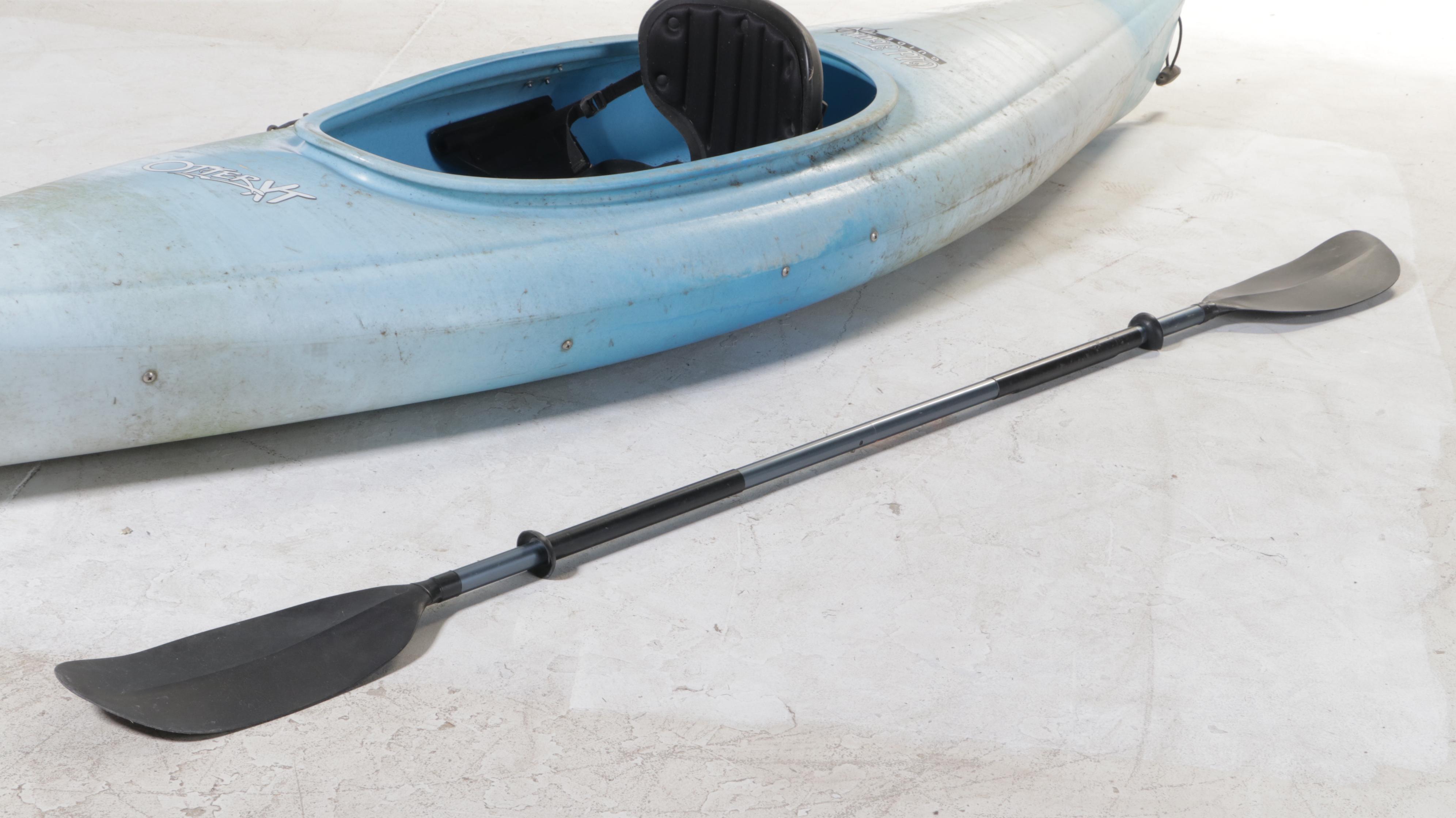 Otter XT Old Town Kayak with Life Jackets and Paddle