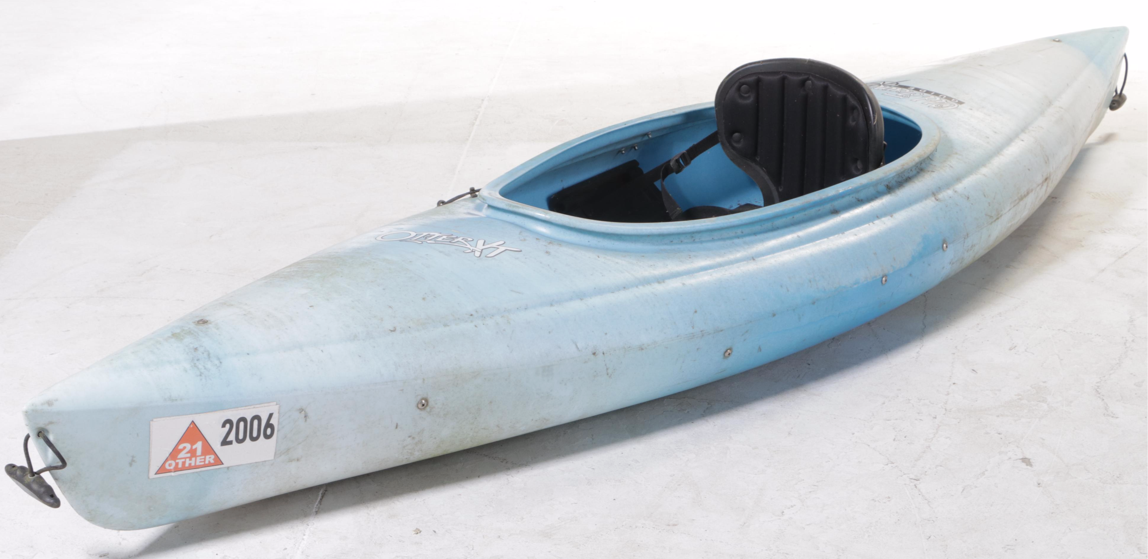 Otter XT Old Town Kayak with Life Jackets and Paddle