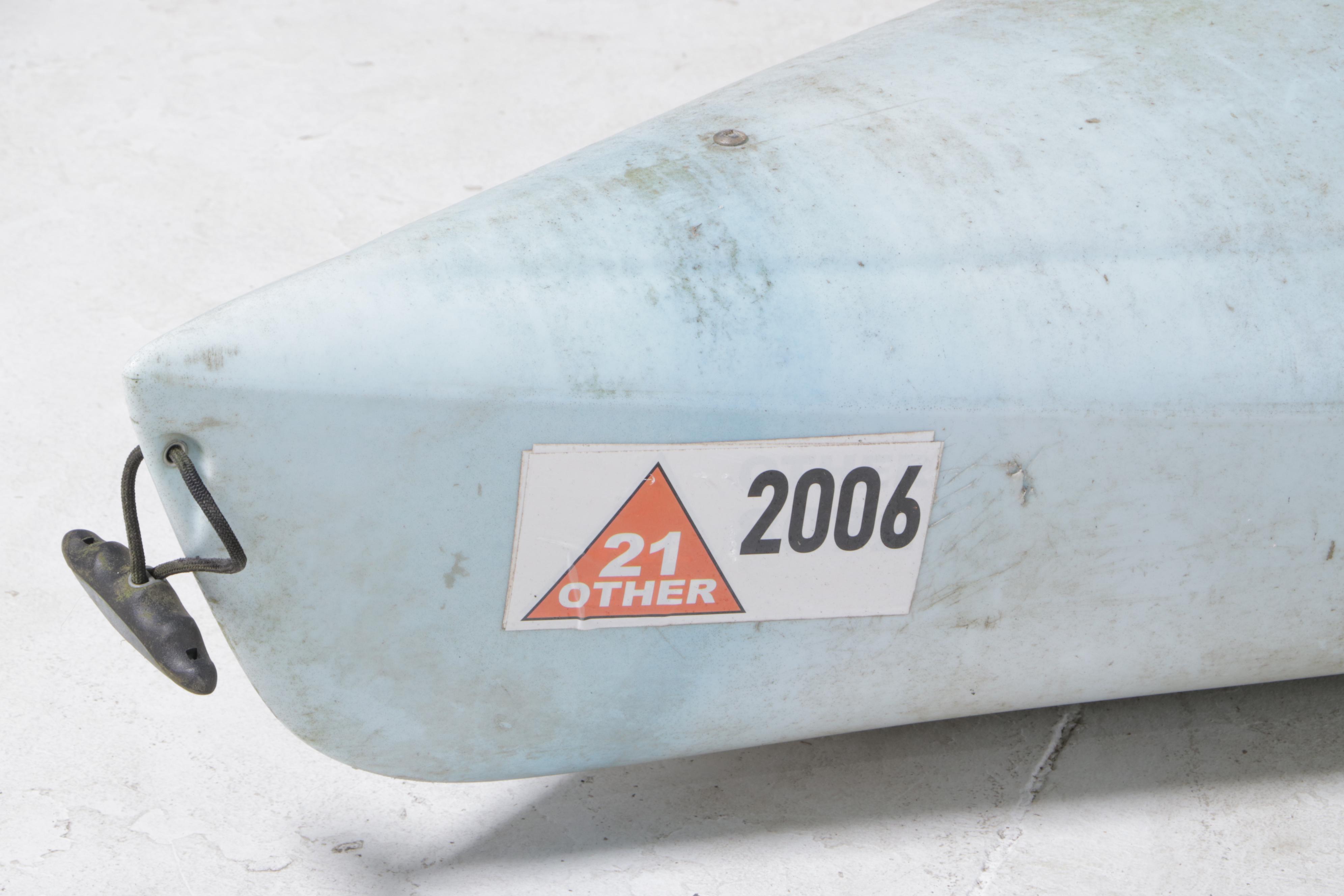 Otter XT Old Town Kayak with Life Jackets and Paddle