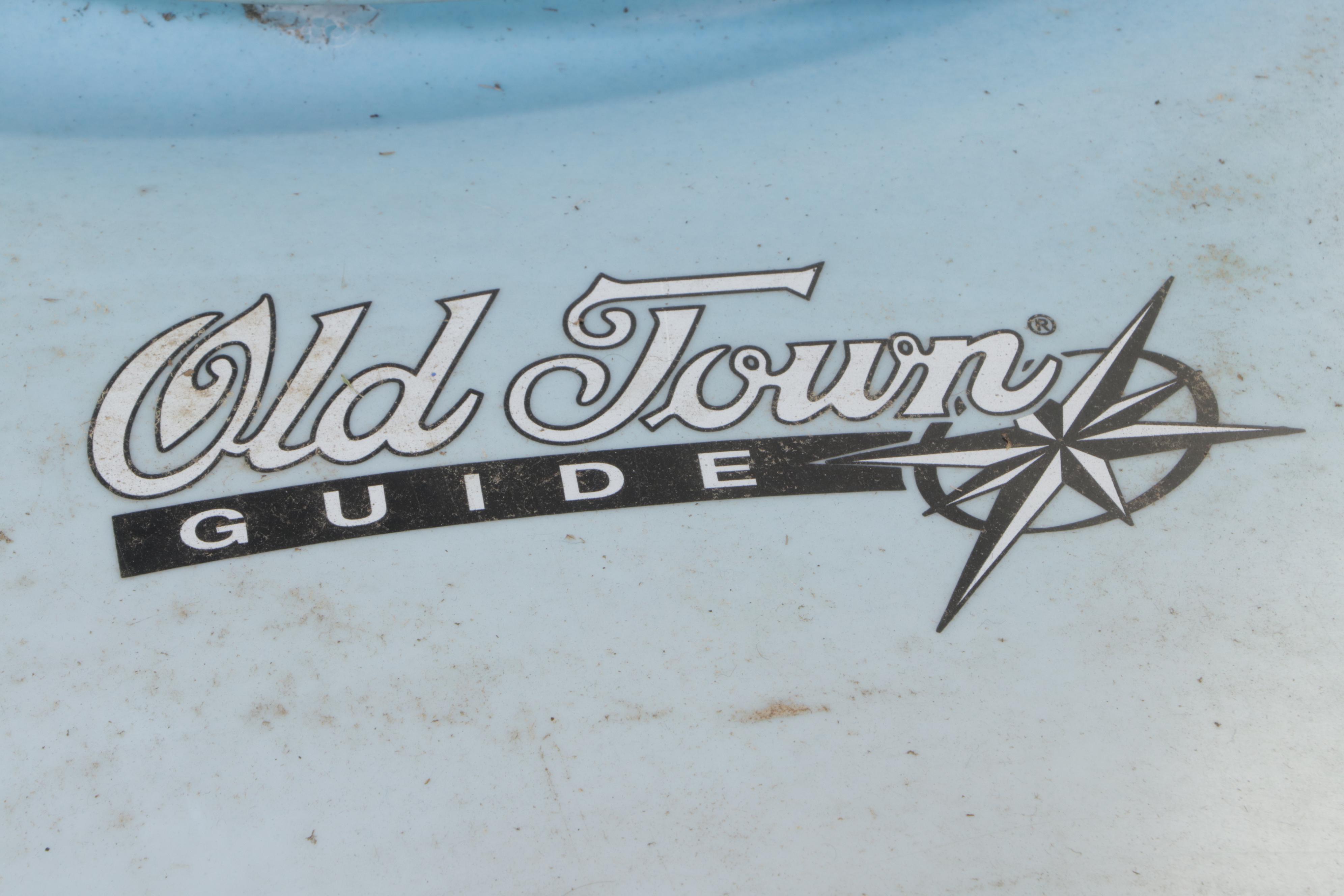 Otter XT Old Town Kayak with Life Jackets and Paddle