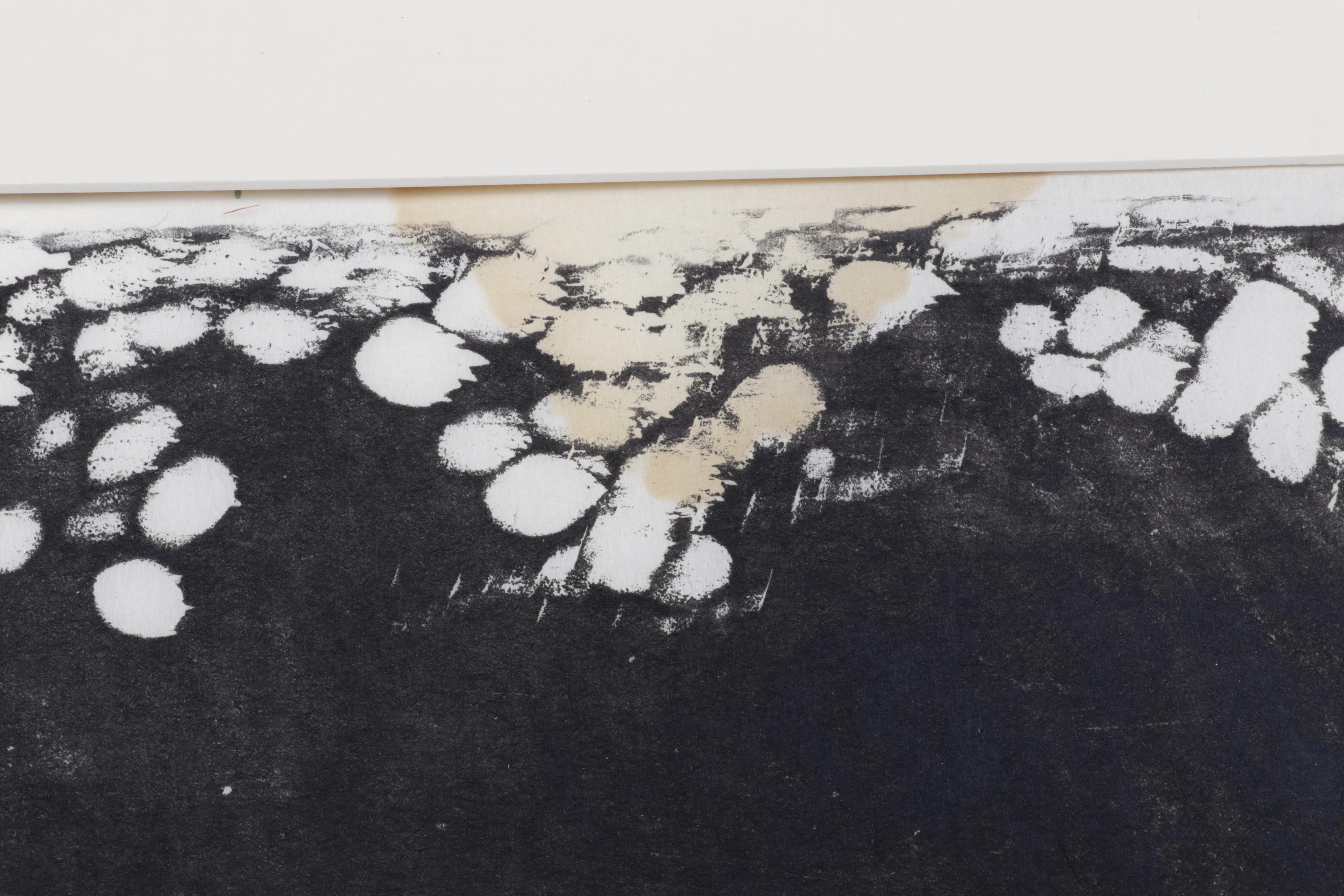 Sidney Chafetz Woodcut "Socialists," 1966