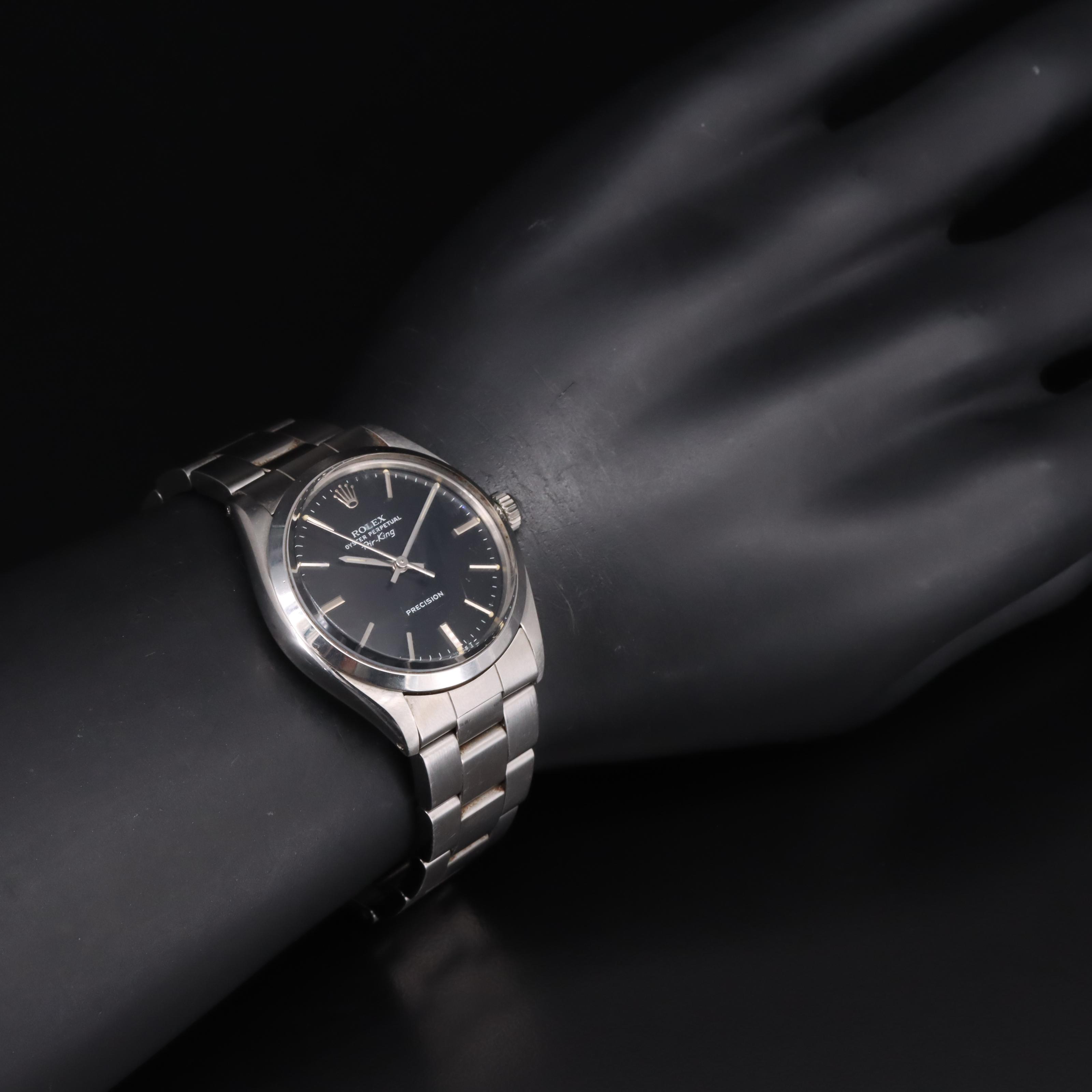 1981 Rolex Oyster Perpetual "Air-King" Stainless Steel Watch