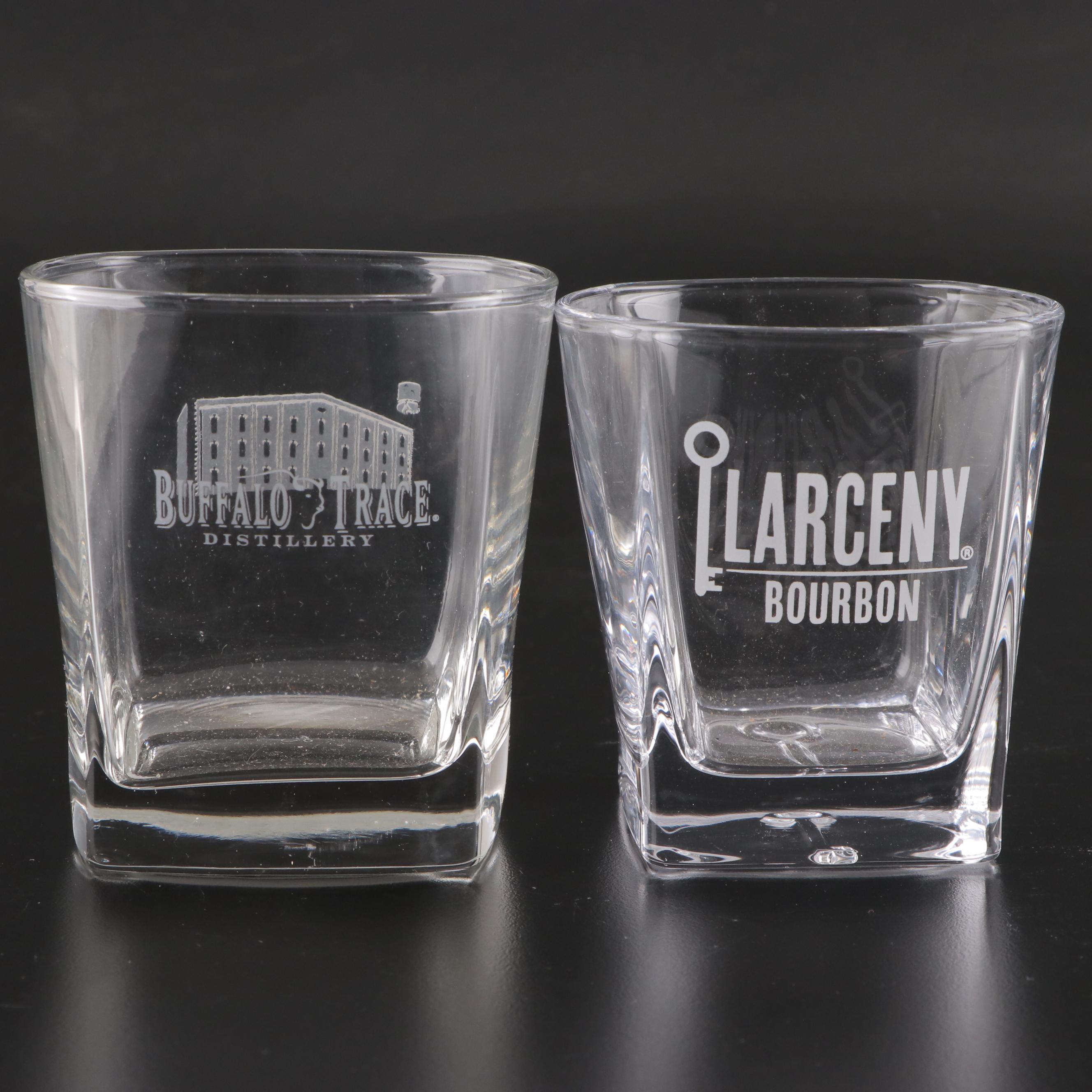 Glencairn Crystal Woodford Reserve and Other Glass Old Fashioned Glasses