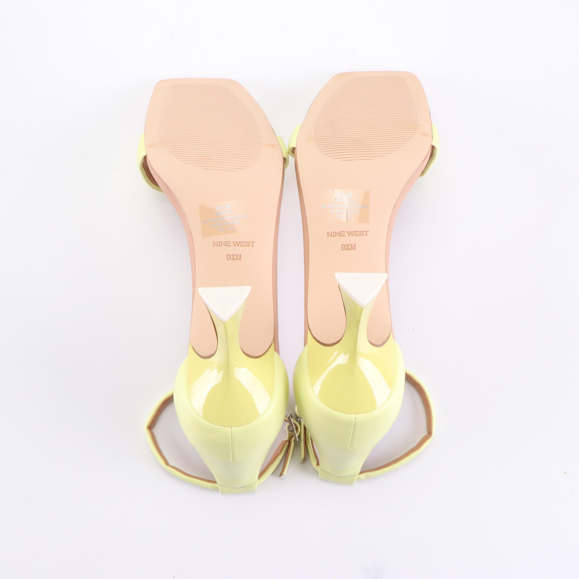 Nine West Pina  Ankle Wrap Heeled Sandal and