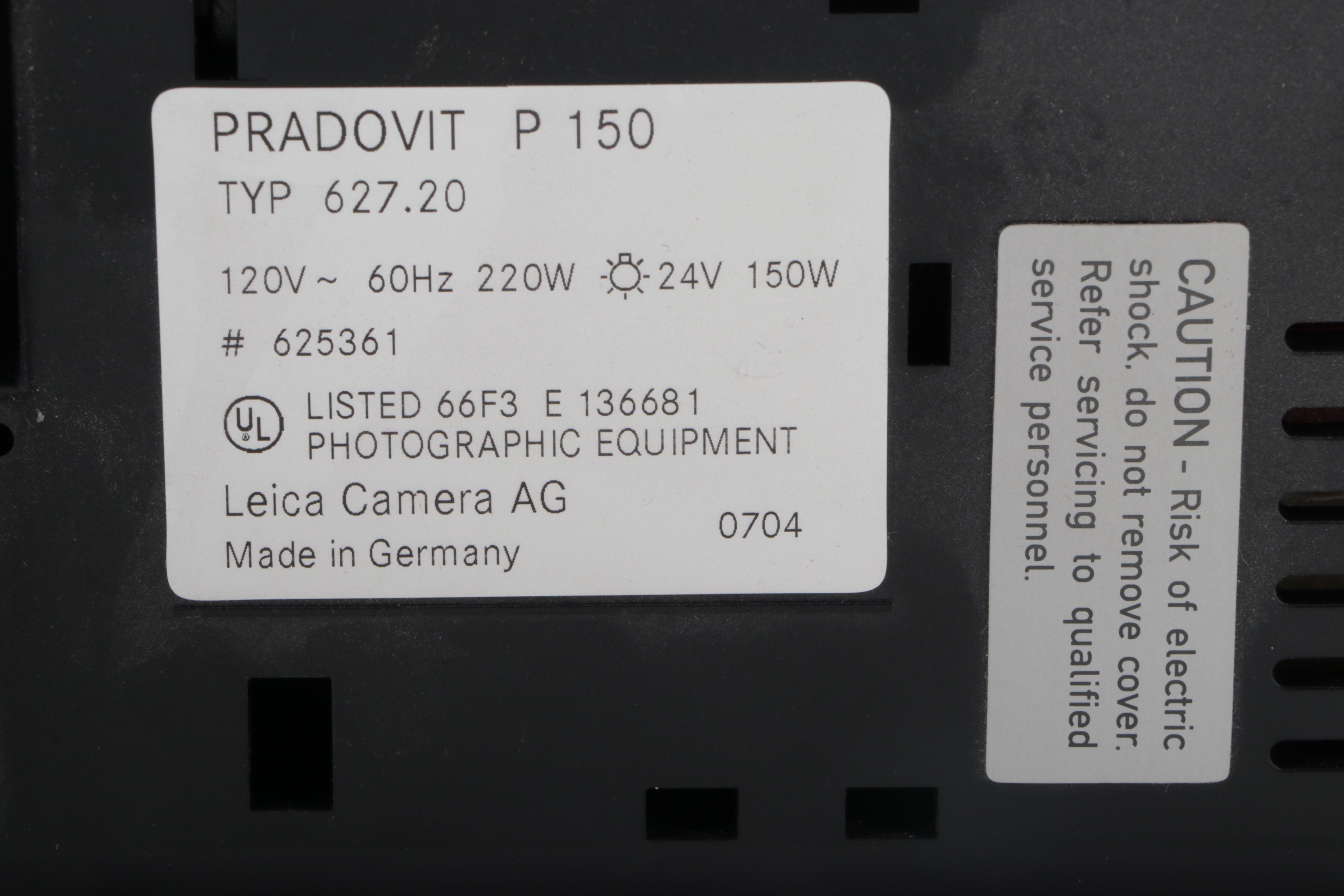 Leica Pradovit P150 Autofocus Slide Projector with 85mm f2.8 Hektor-P2 Lens