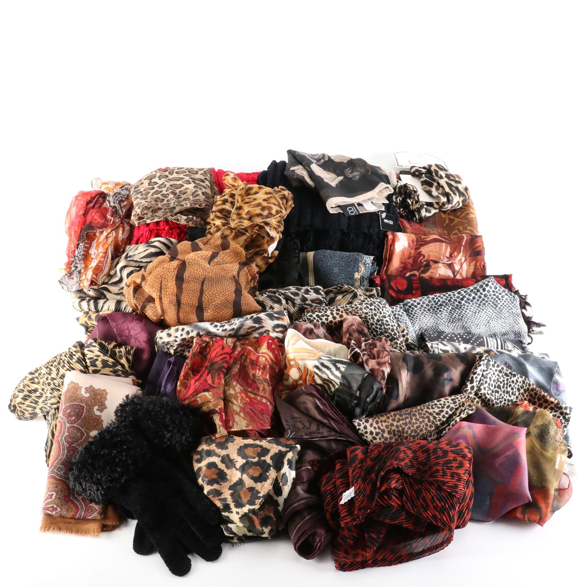 Adrienne Vittadini, Bill Blass, and More Assorted Printed Scarves