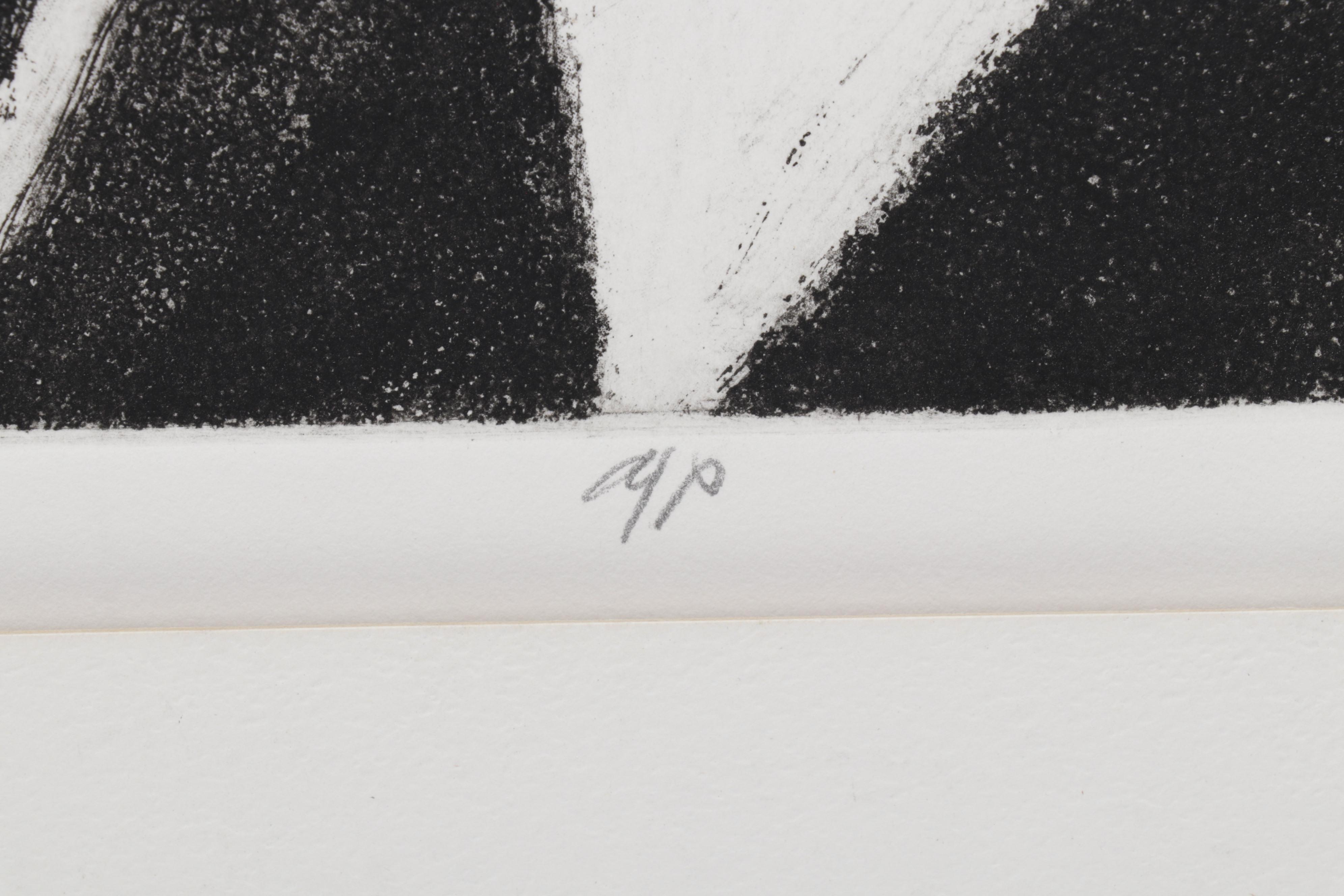 Sidney Chafetz Etching "Isaac Bashevis Singer," 1978