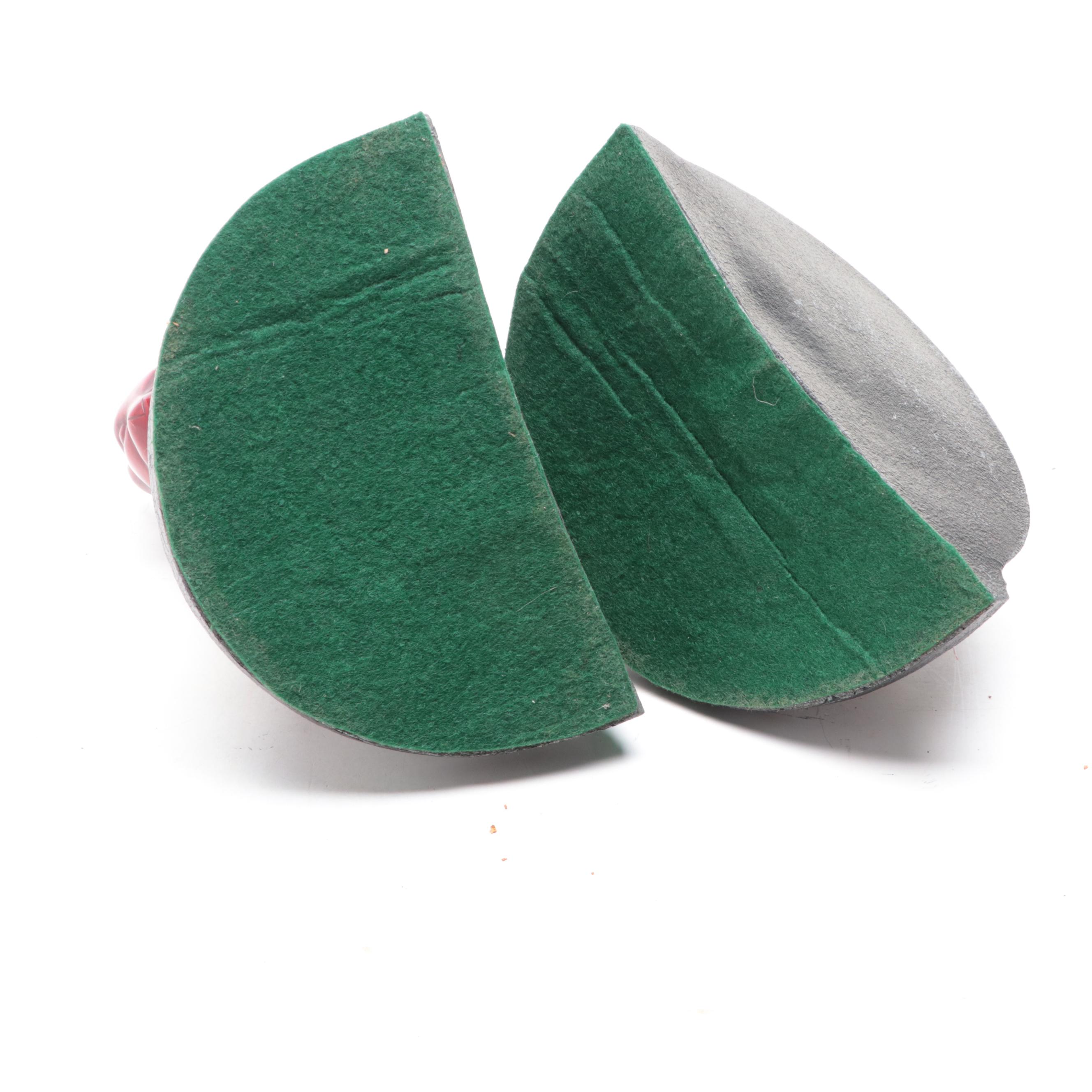 MCM Style Cast Metal Pair of Cat Bookends