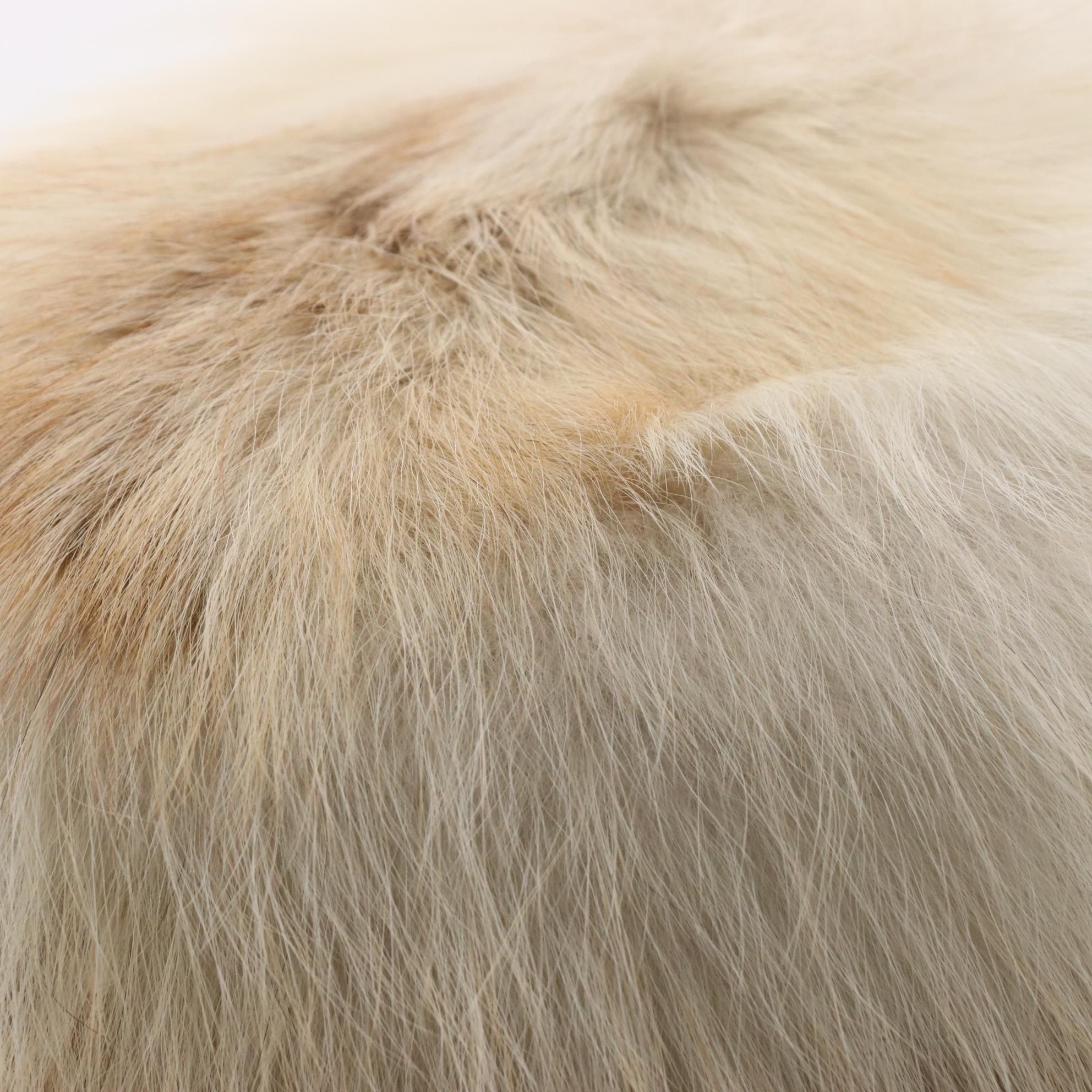 Cassin New York Full Skin Fox Fur Hat from Bergdorf Goodman, New with Tag