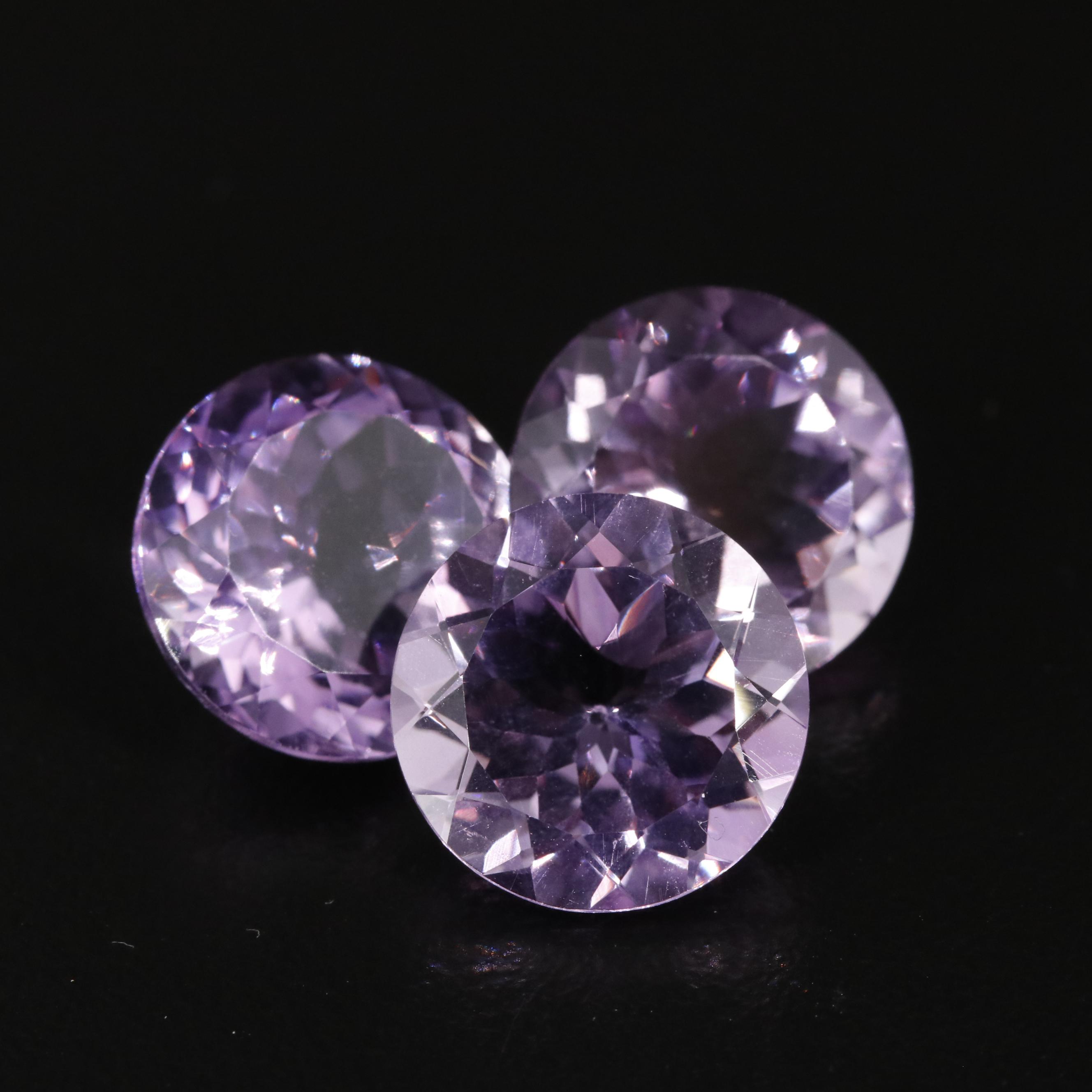 Loose 17.00 CTW Amethyst Lot