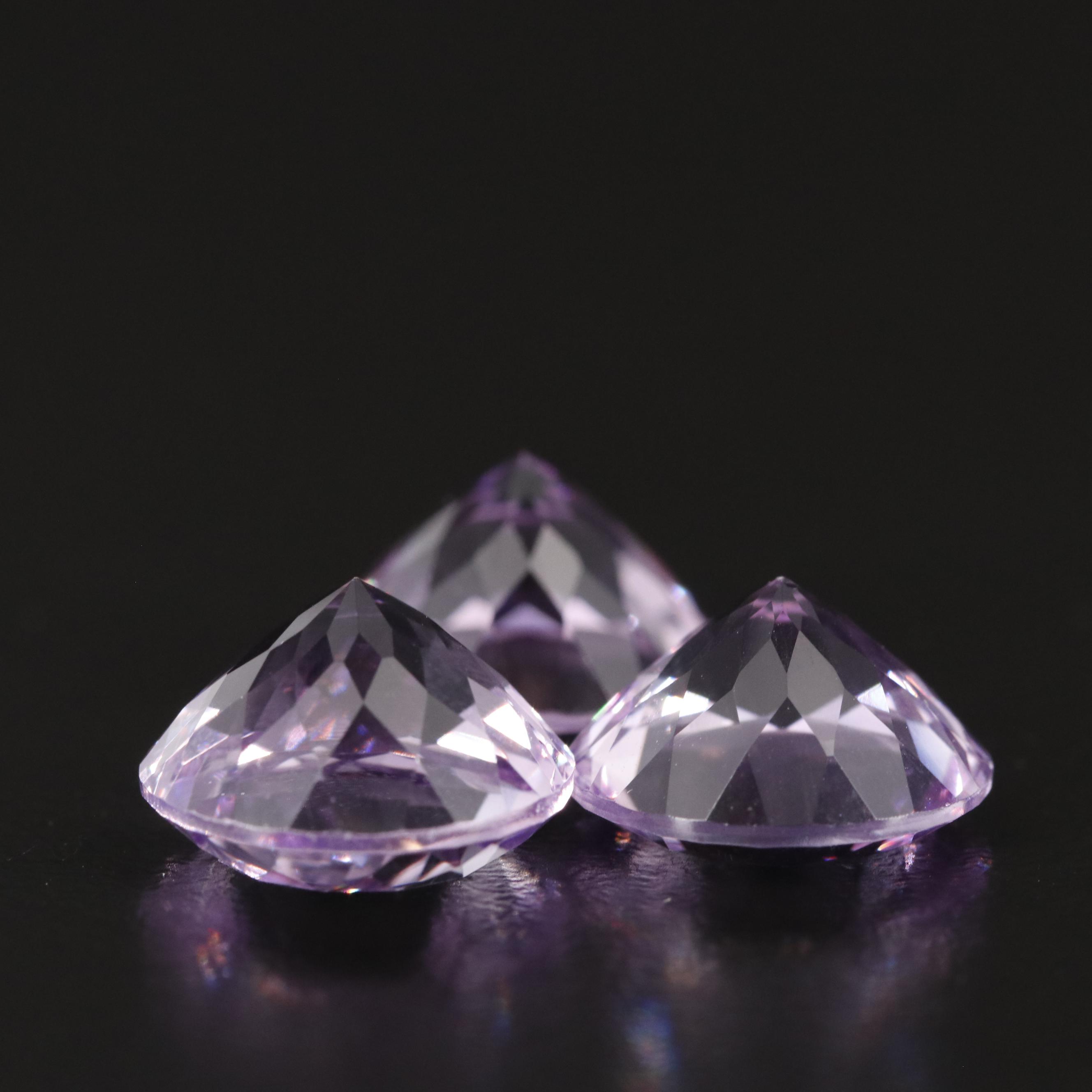 Loose 17.00 CTW Amethyst Lot