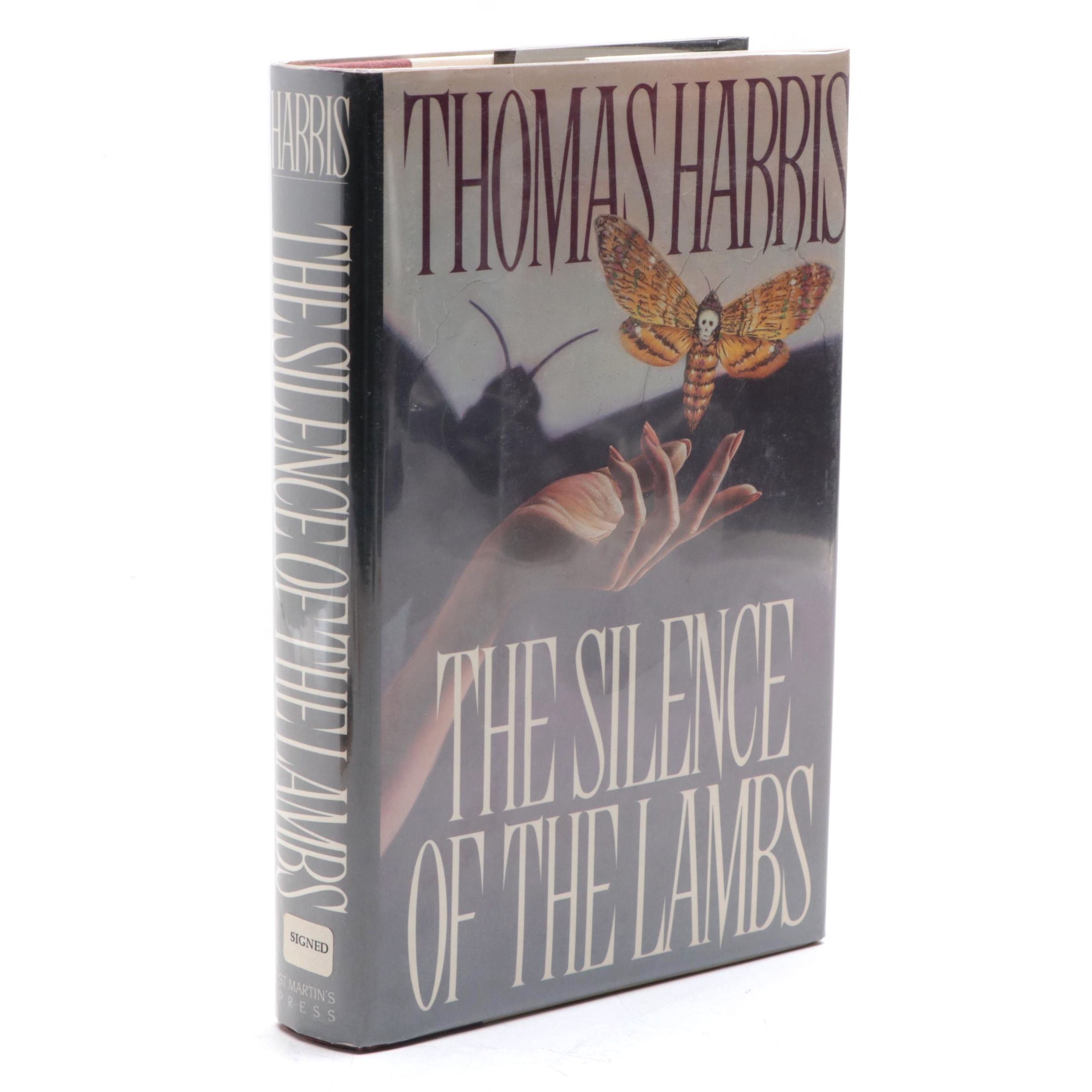 Signed First Edition "The Silence of the Lambs" by Thomas Harris, 1988