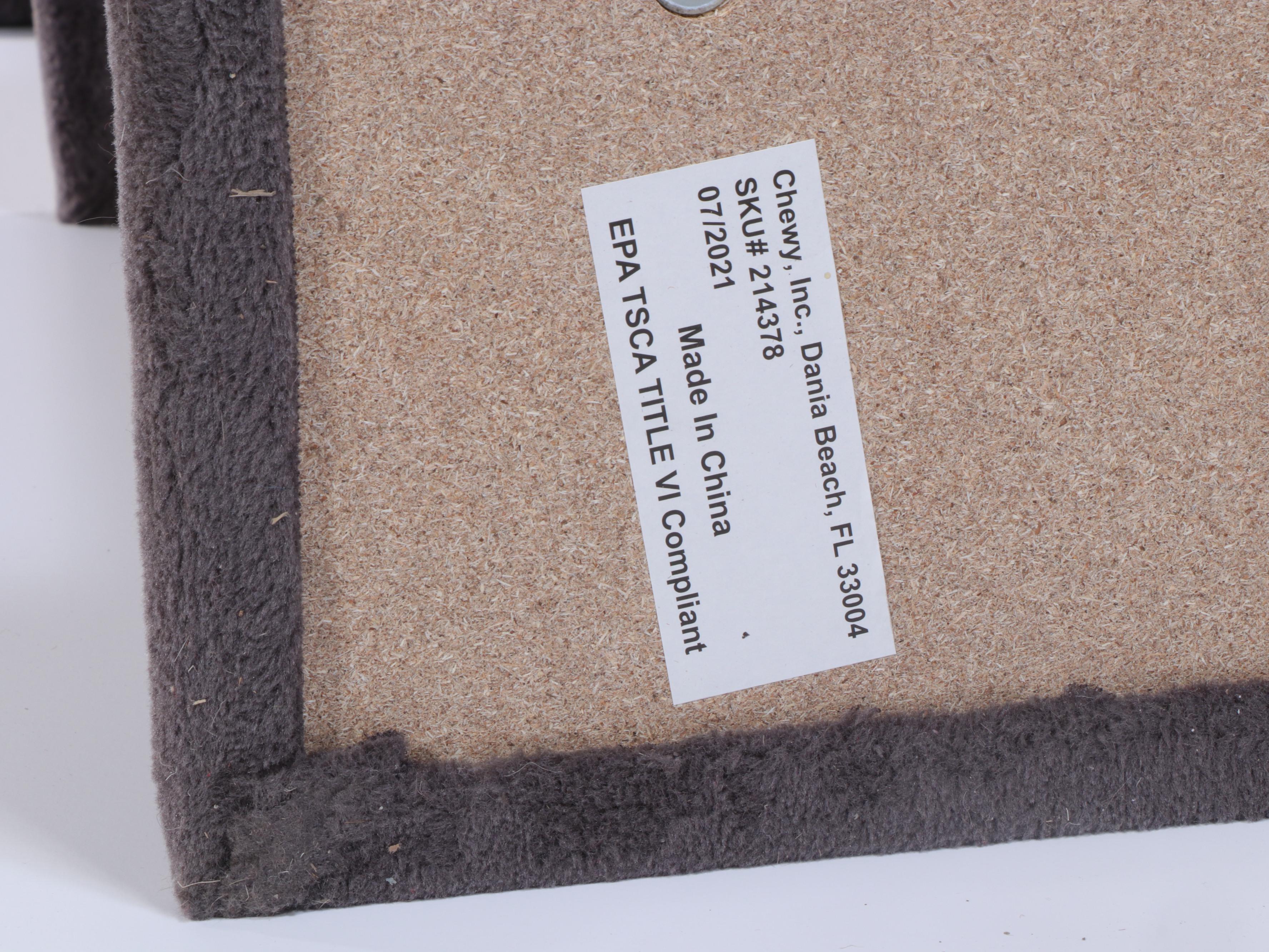 Chewy Cat Tree with Pet Carrier and Accessories