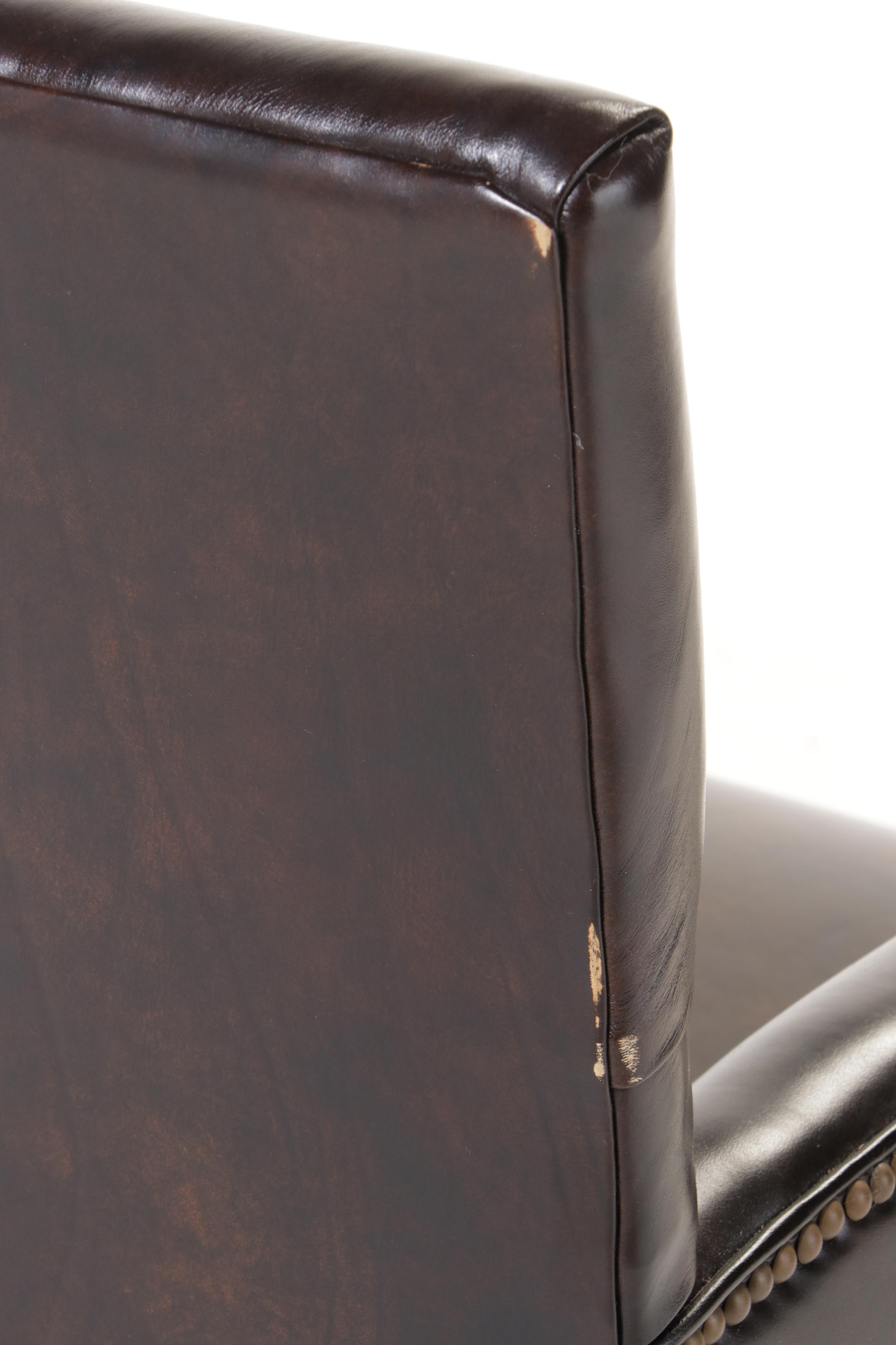 Hooker Furniture Button-Tufted Leather Upholstered Office Chair