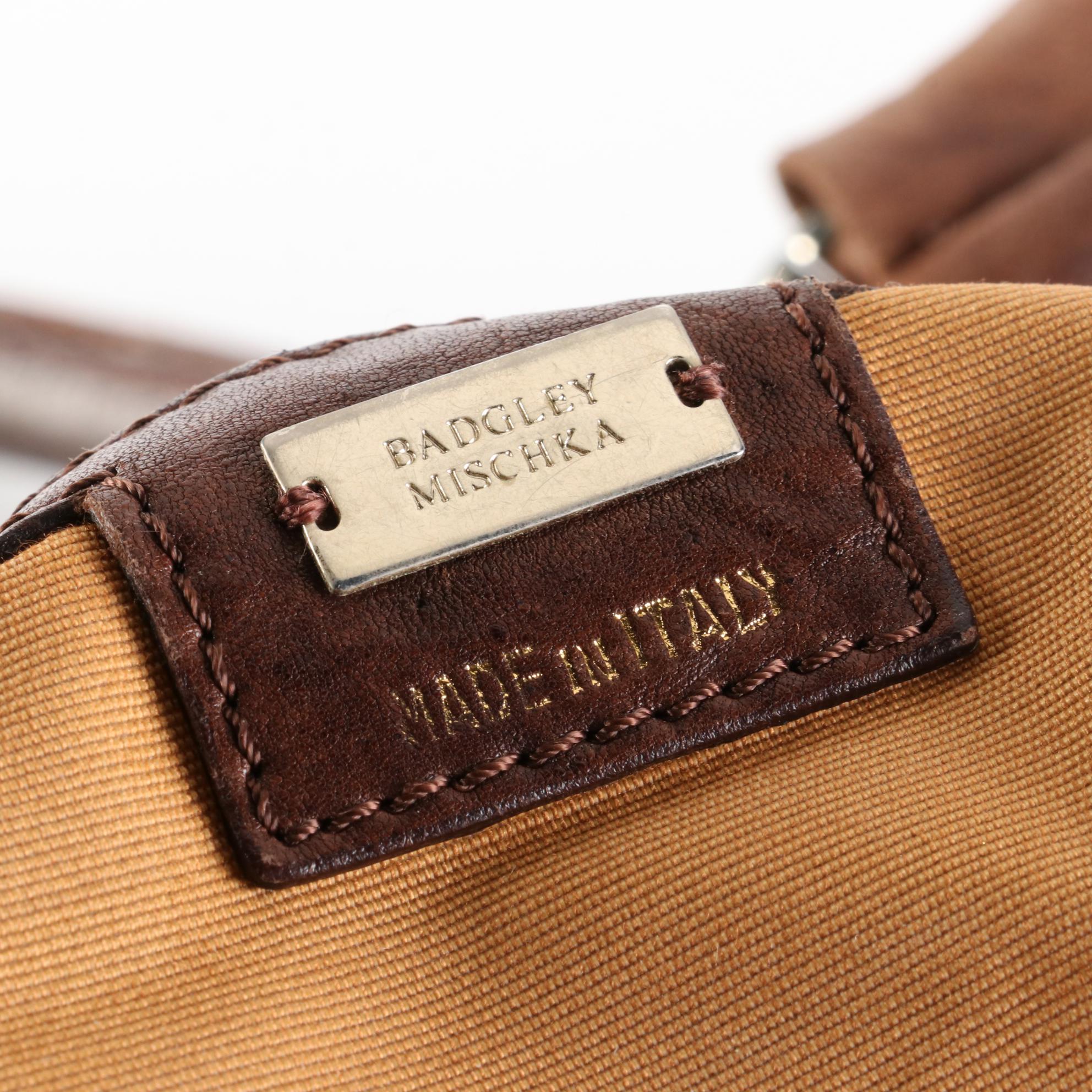 Bally Beppina Crossbody Wallet and Badgley Mischka Python Effect Leather Bag