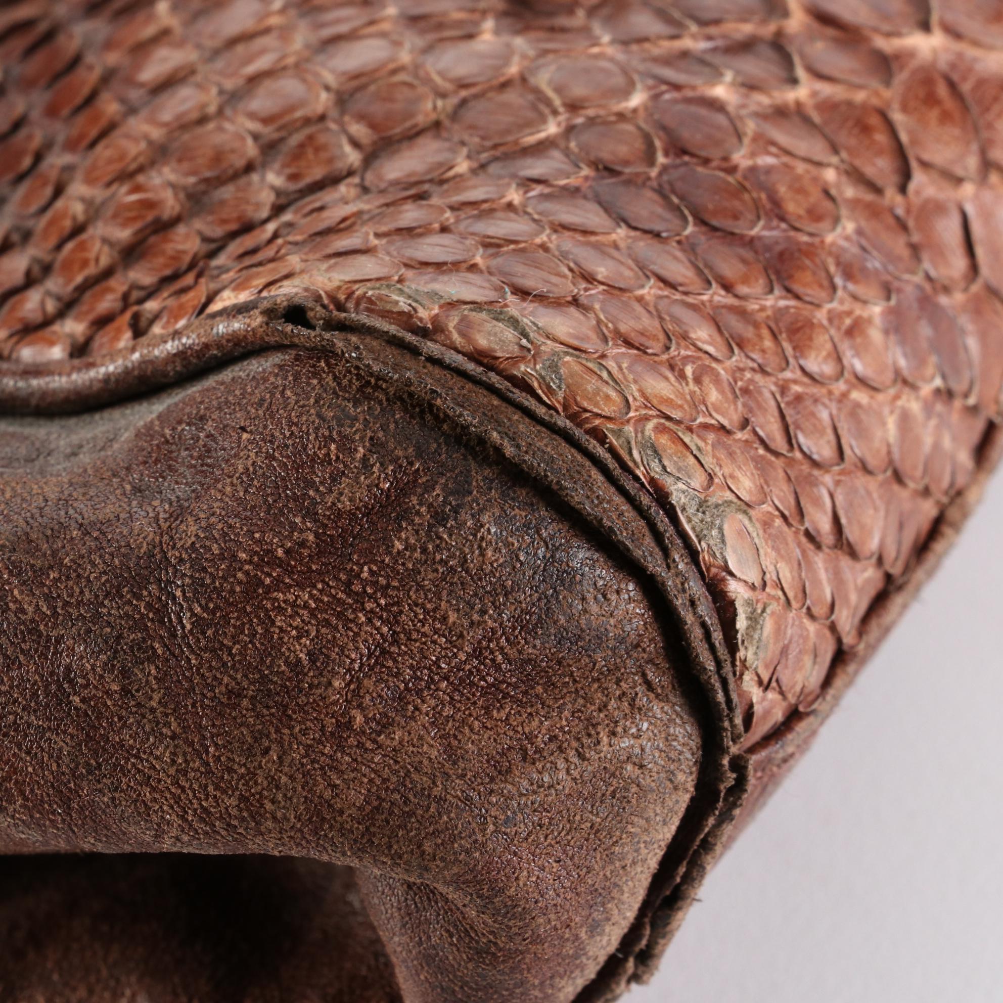 Bally Beppina Crossbody Wallet and Badgley Mischka Python Effect Leather Bag