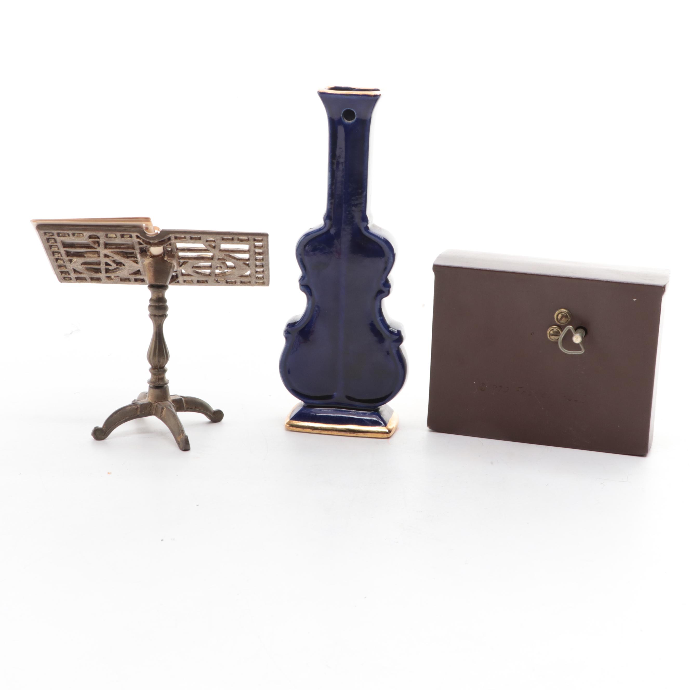 Ron Lee Clown and Music Themed Figurines, Photo Album and Music Boxes