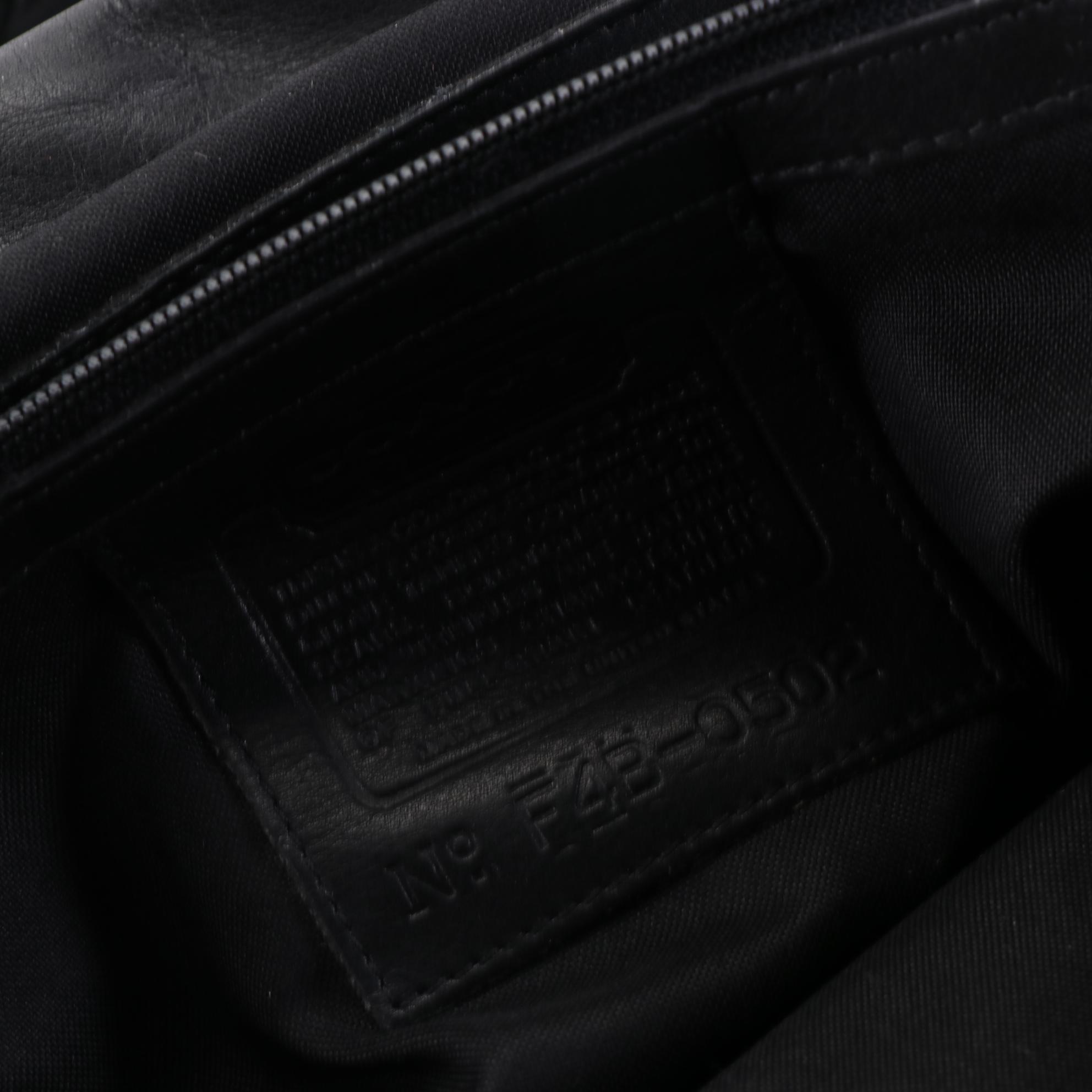 Coach Leather Cabin Weekender Bag