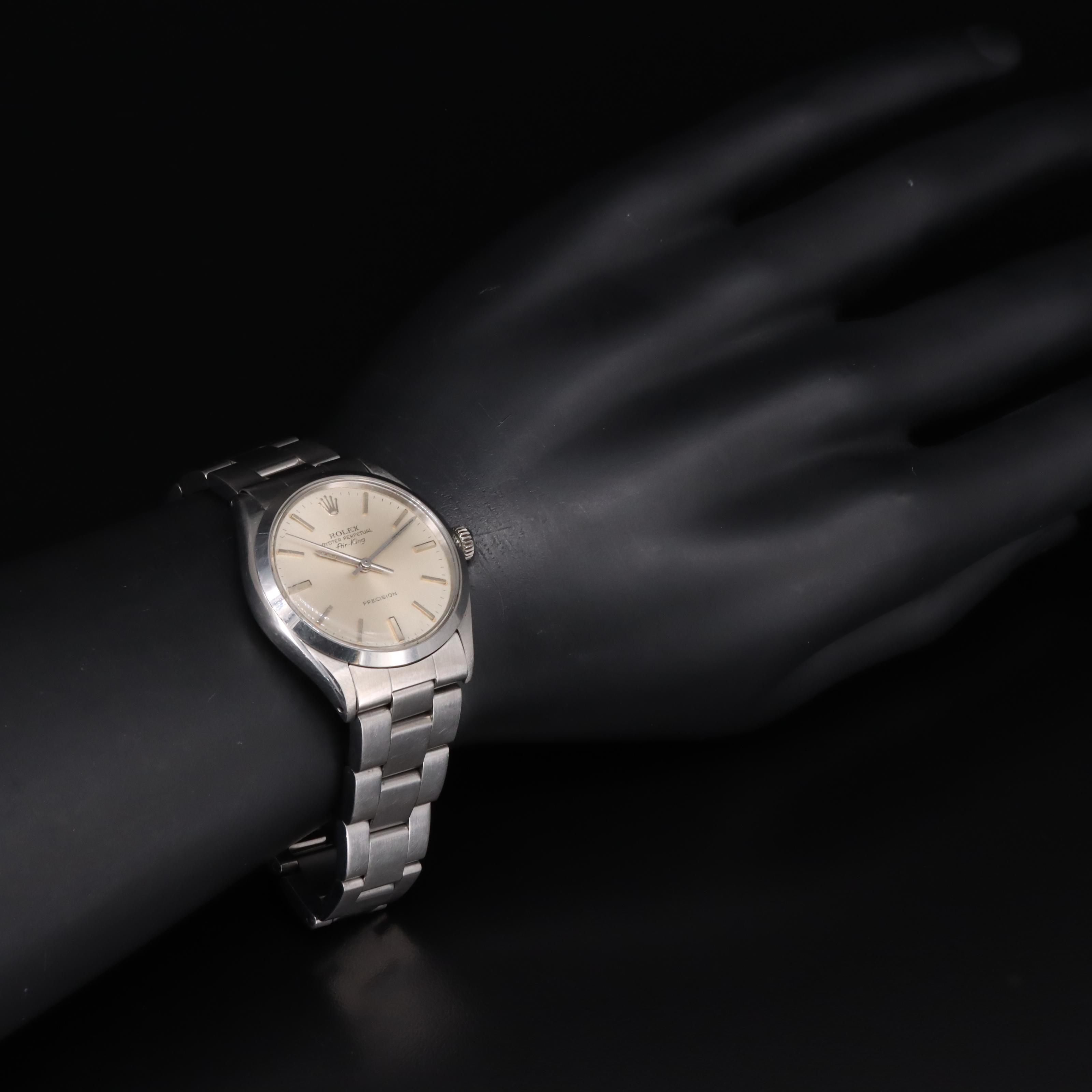 1981 Rolex Oyster Perpetual Air-King Precision Watch