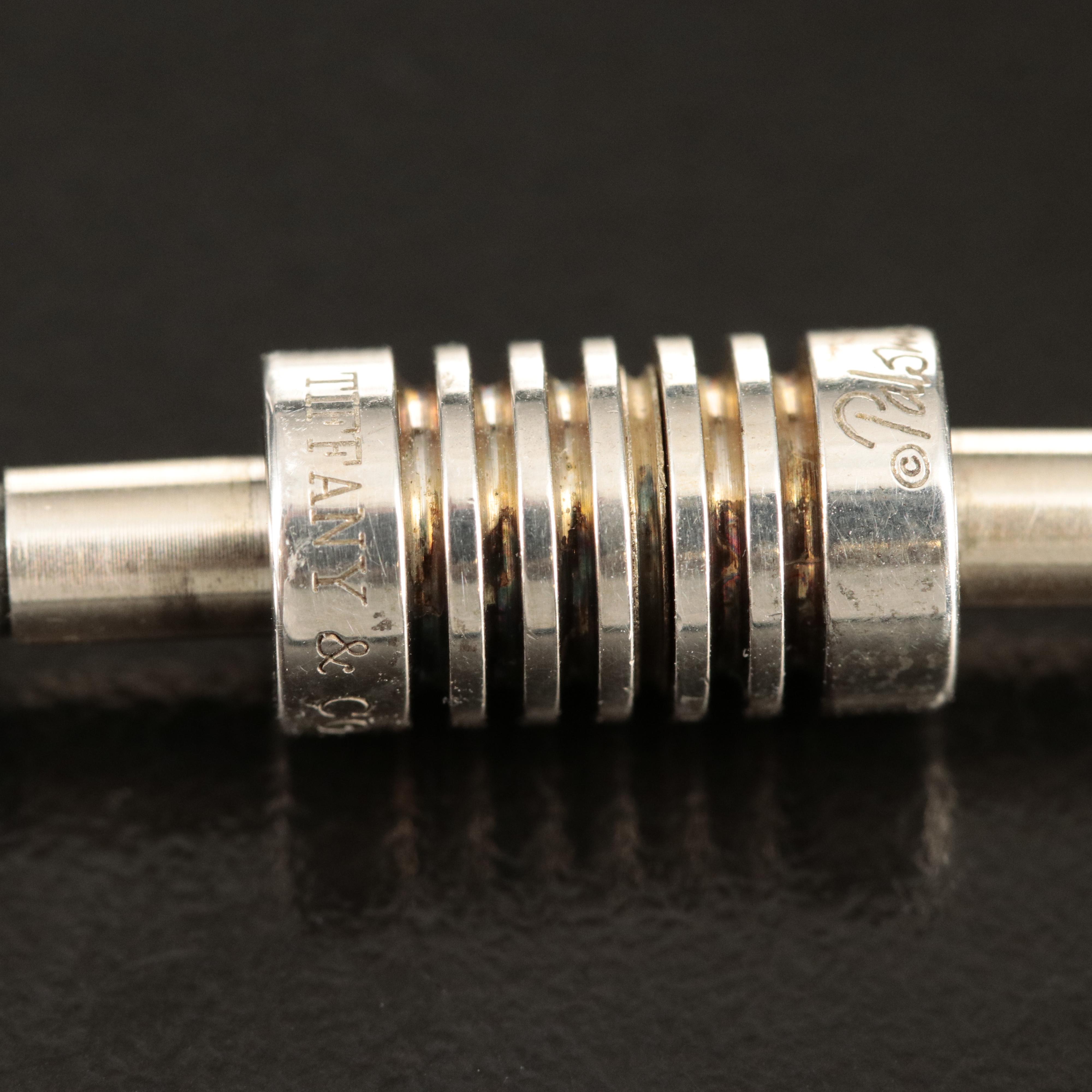 Paloma Picasso for Tiffany & Co. "Groove" Sterling Bracelet